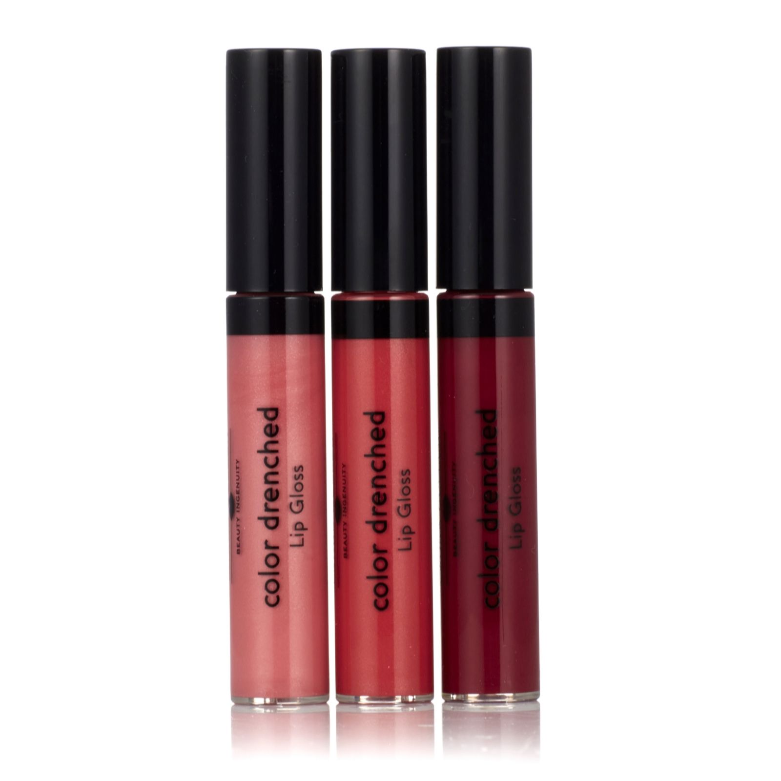 Laura Geller Colour Drenched Lip Gloss Trio - QVC UK