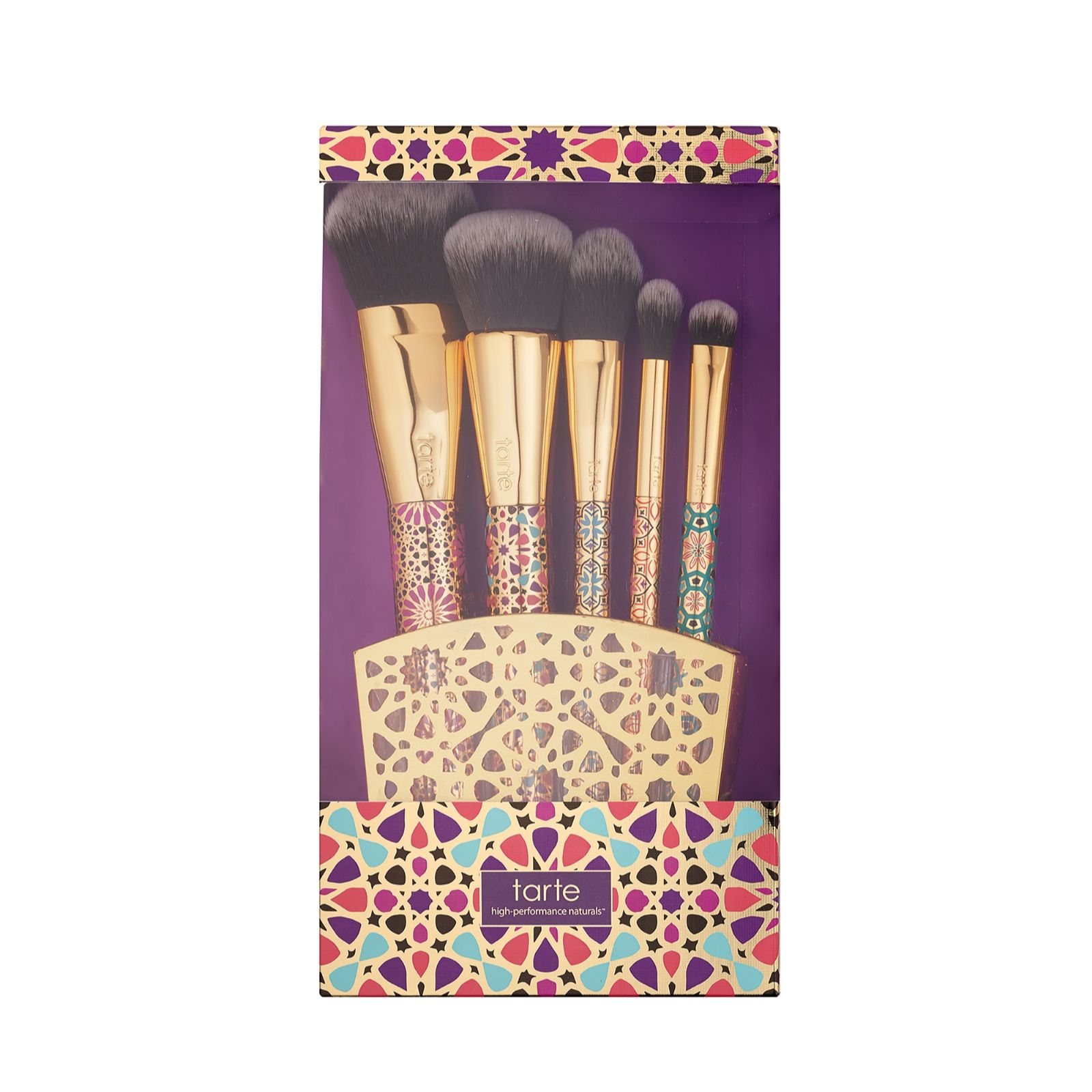 Tarte 5 Piece Limited Edition Brush Collection QVC UK