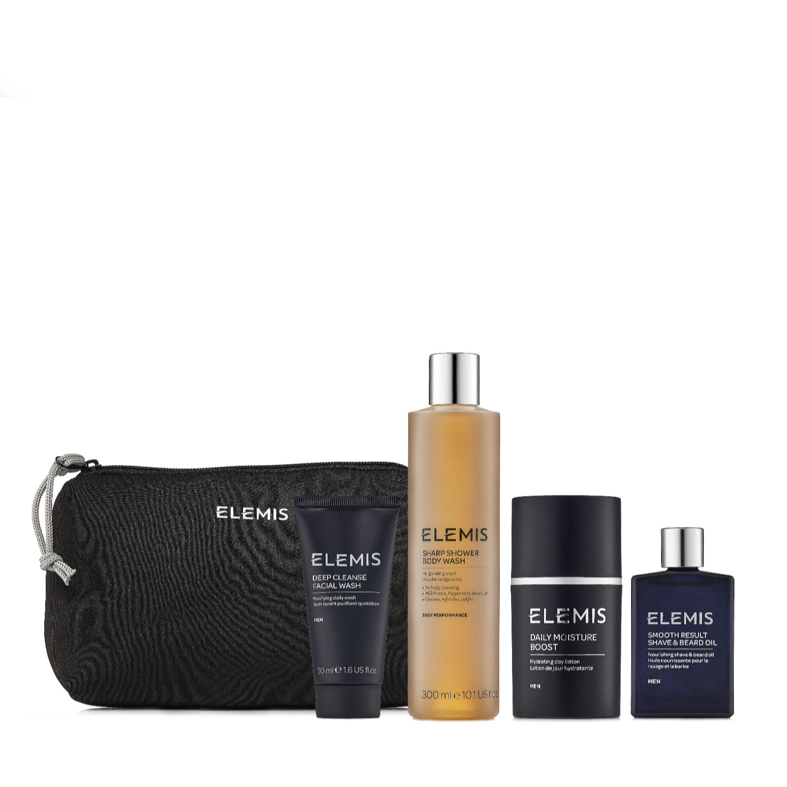 Elemis Men S 4 Piece Grooming Heroes Gift Collection Qvc Uk