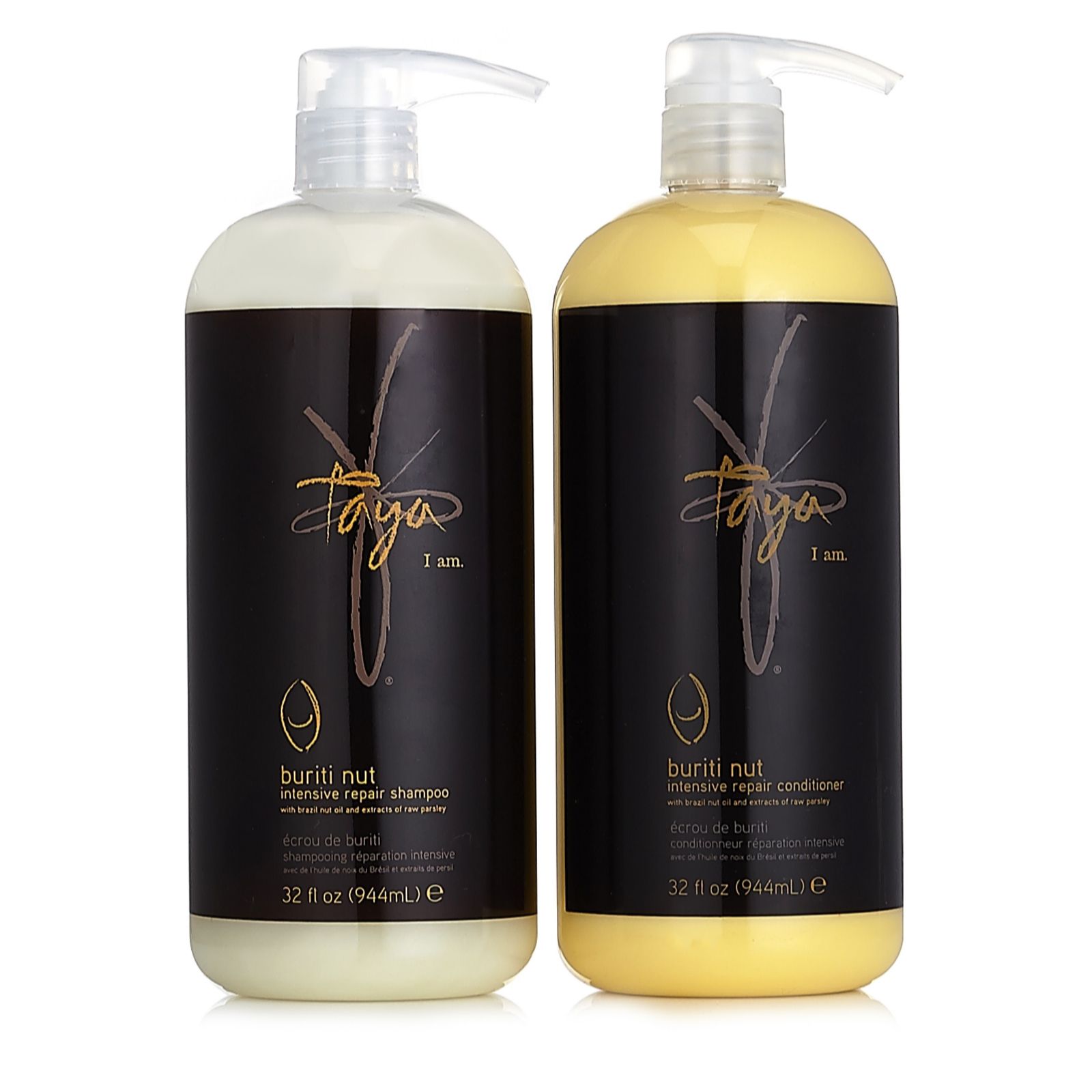 Taya 2 Piece Supersize Buriti Nut Intensive Repair Shampoo
