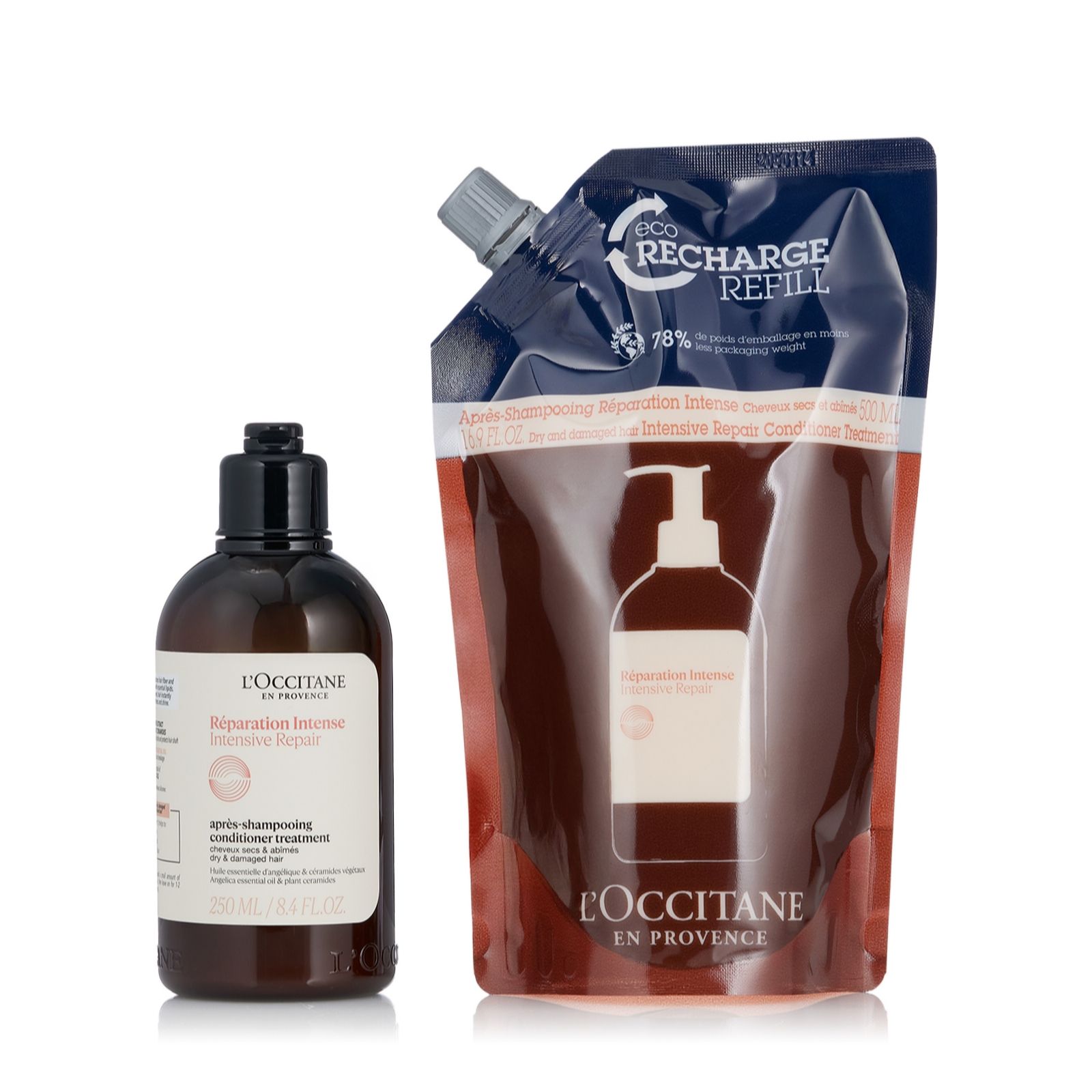 L Occitane Repairing Hair And Eco Refill Page 1 Qvc Uk