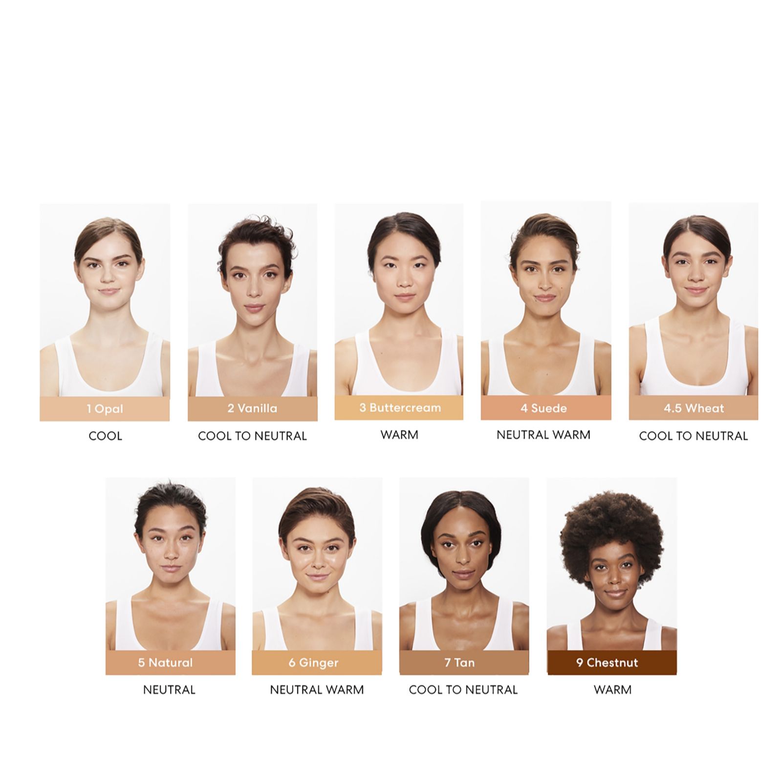 Bareminerals Color Chart