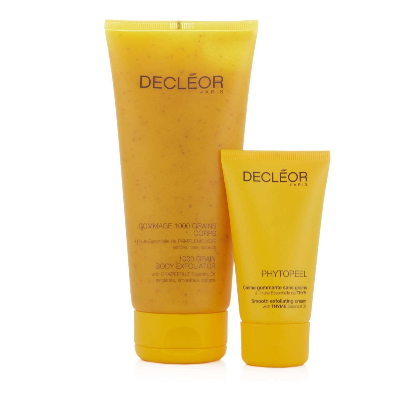 Decleor Body & Face Exfoliator Duo QVC UK