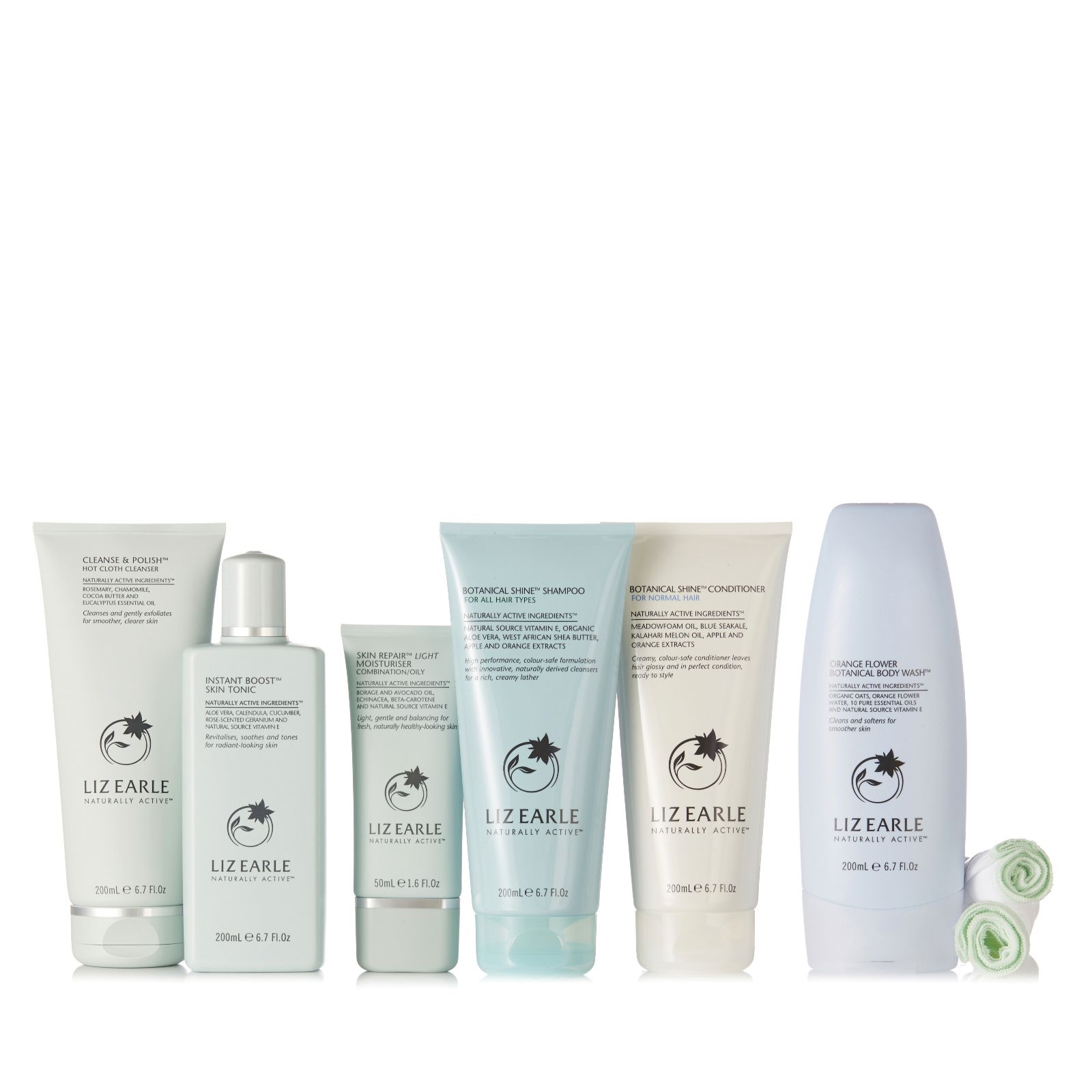 Liz Earle 6 Piece Botanically Beautiful Skin And Hair Collection
