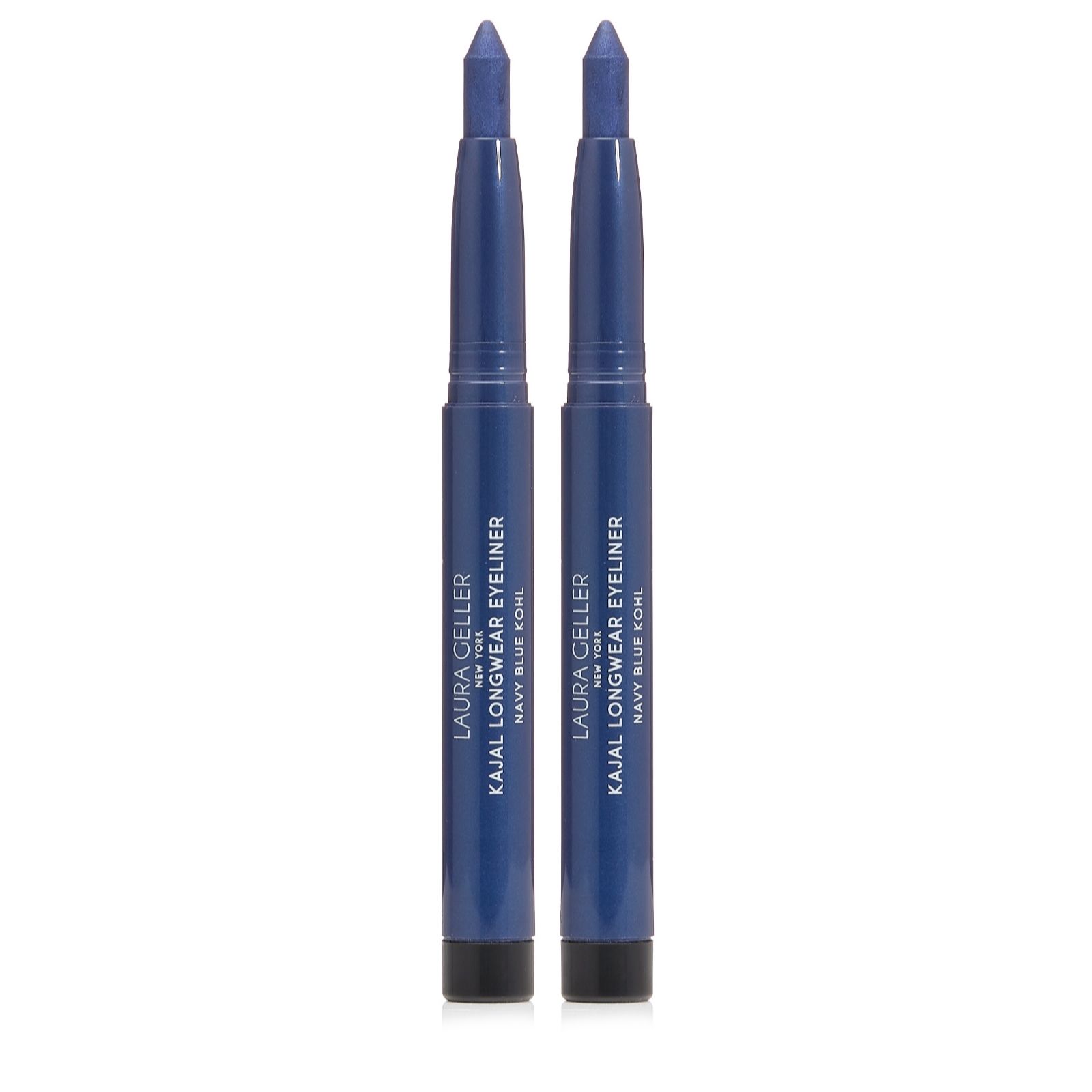 Laura Geller Baked Kajal Eye Liner Duo in Navy Blue Kohl - QVC UK