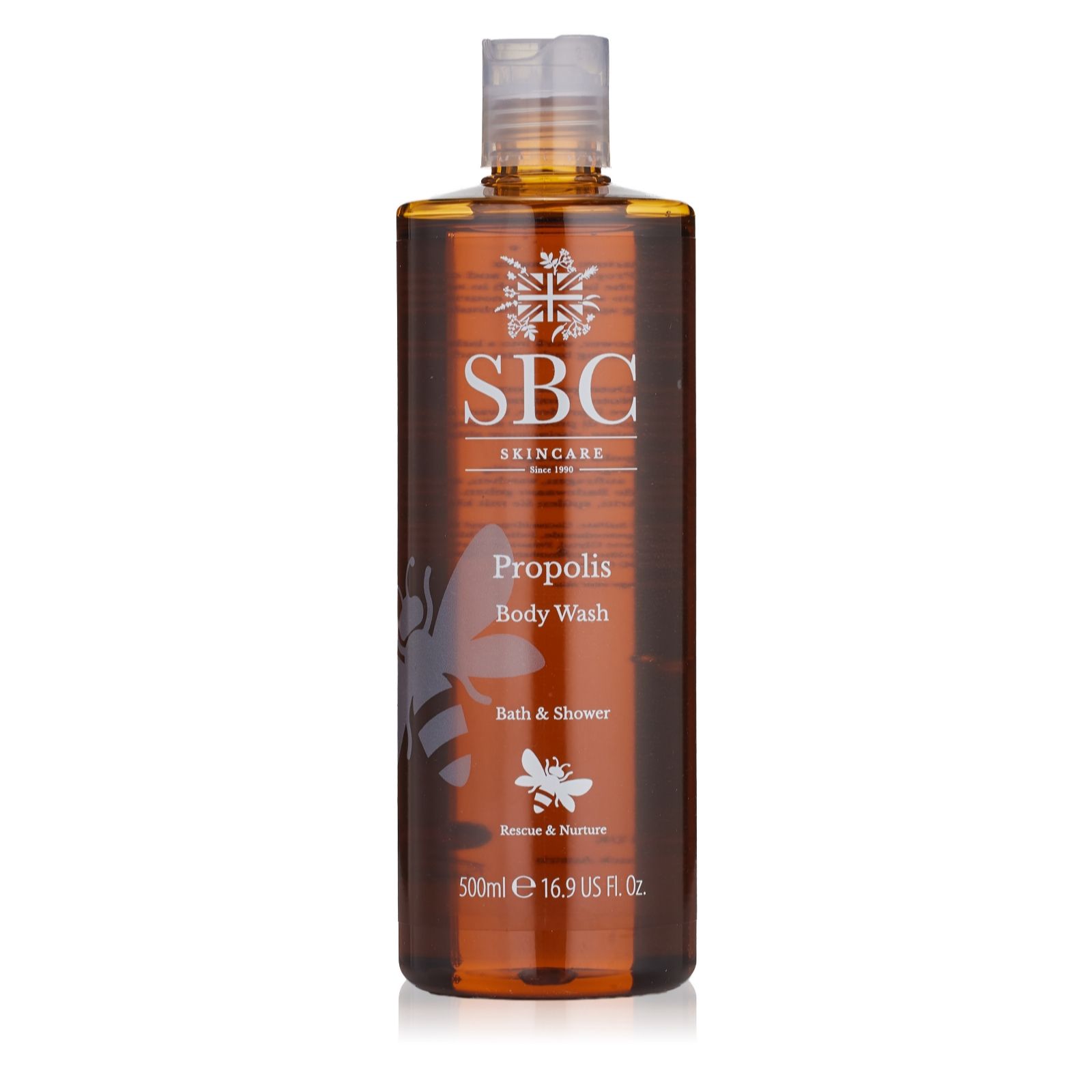 SBC Propolis Bath & Shower Gel 500ml Page 1 QVC UK