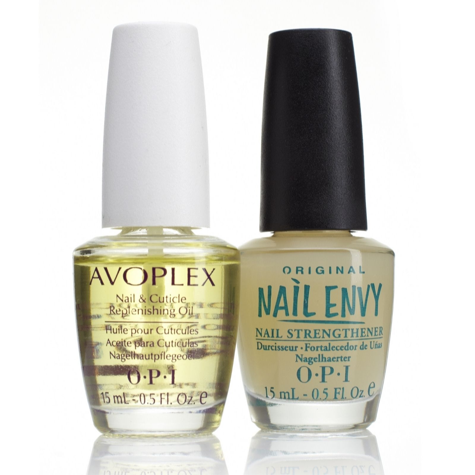 OPI 2 Piece Perfect Partners Nail Envy & Avoplex Oil QVC UK