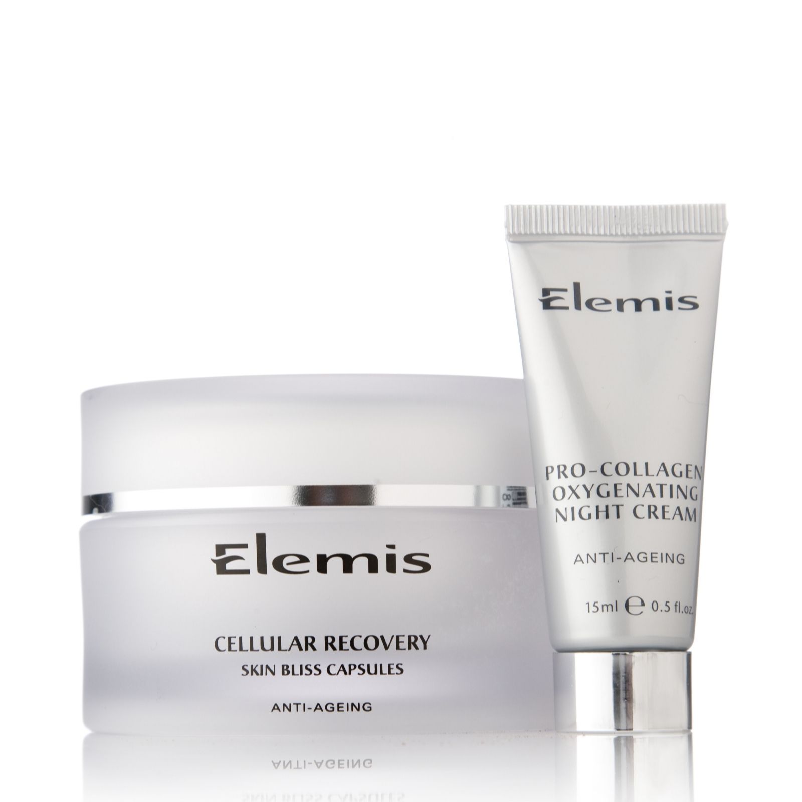 Elemis Cellular Recovery Skin Bliss Capsules & Night Cream QVC UK
