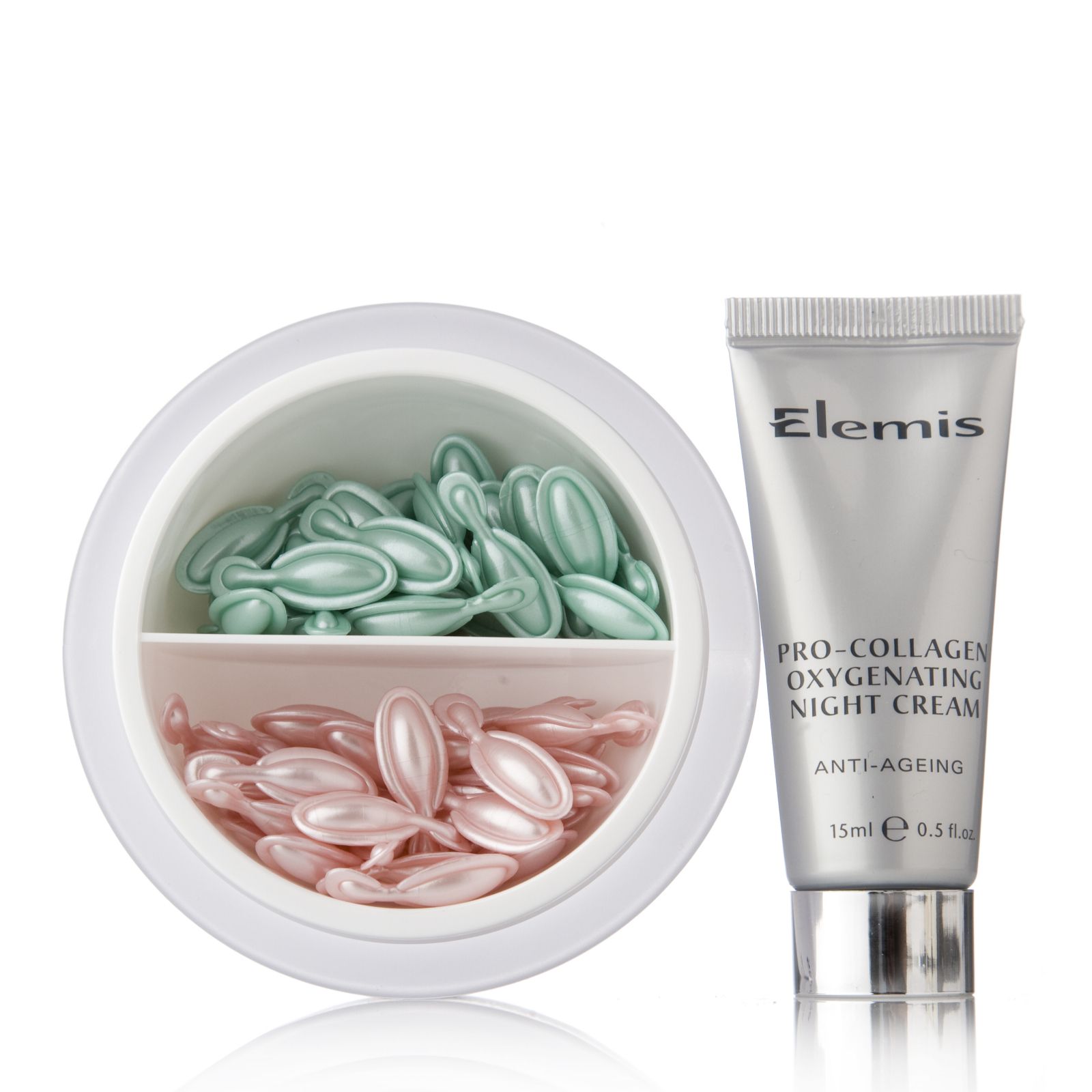 Elemis Cellular Recovery Skin Bliss Capsules & Night Cream QVC UK