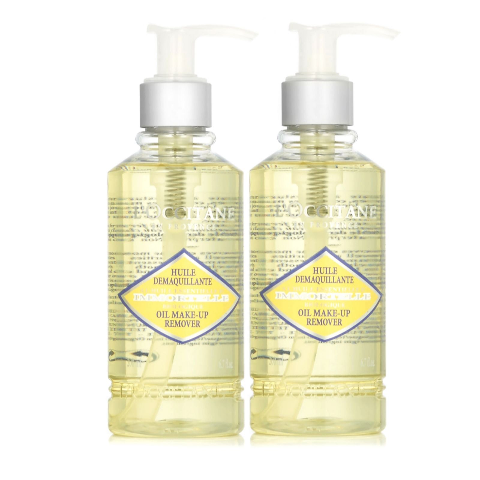 L'Occitane Immortelle Cleansing Oil Duo QVC UK