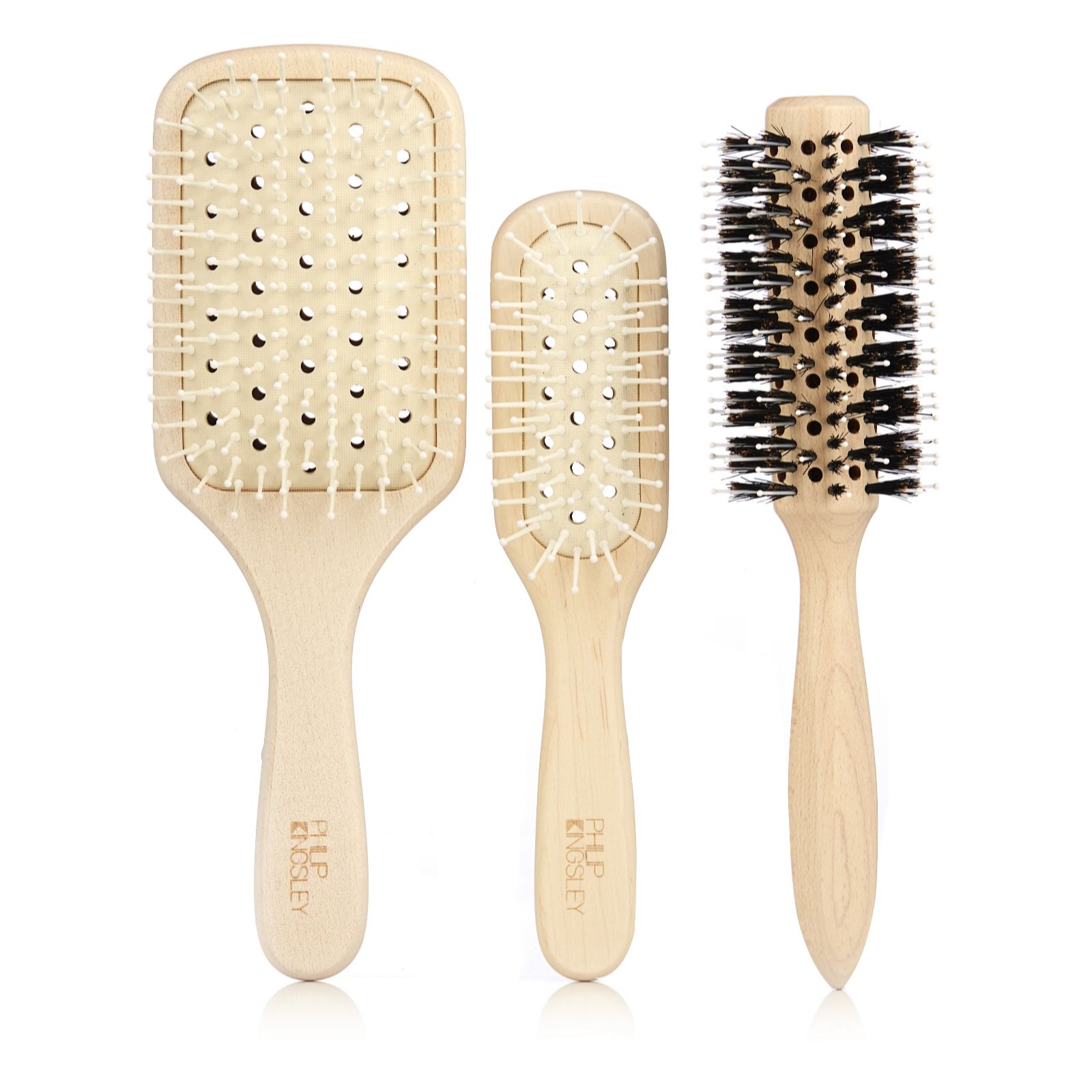 Philip Kingsley Vented Hair Brush Collection Qvc Uk