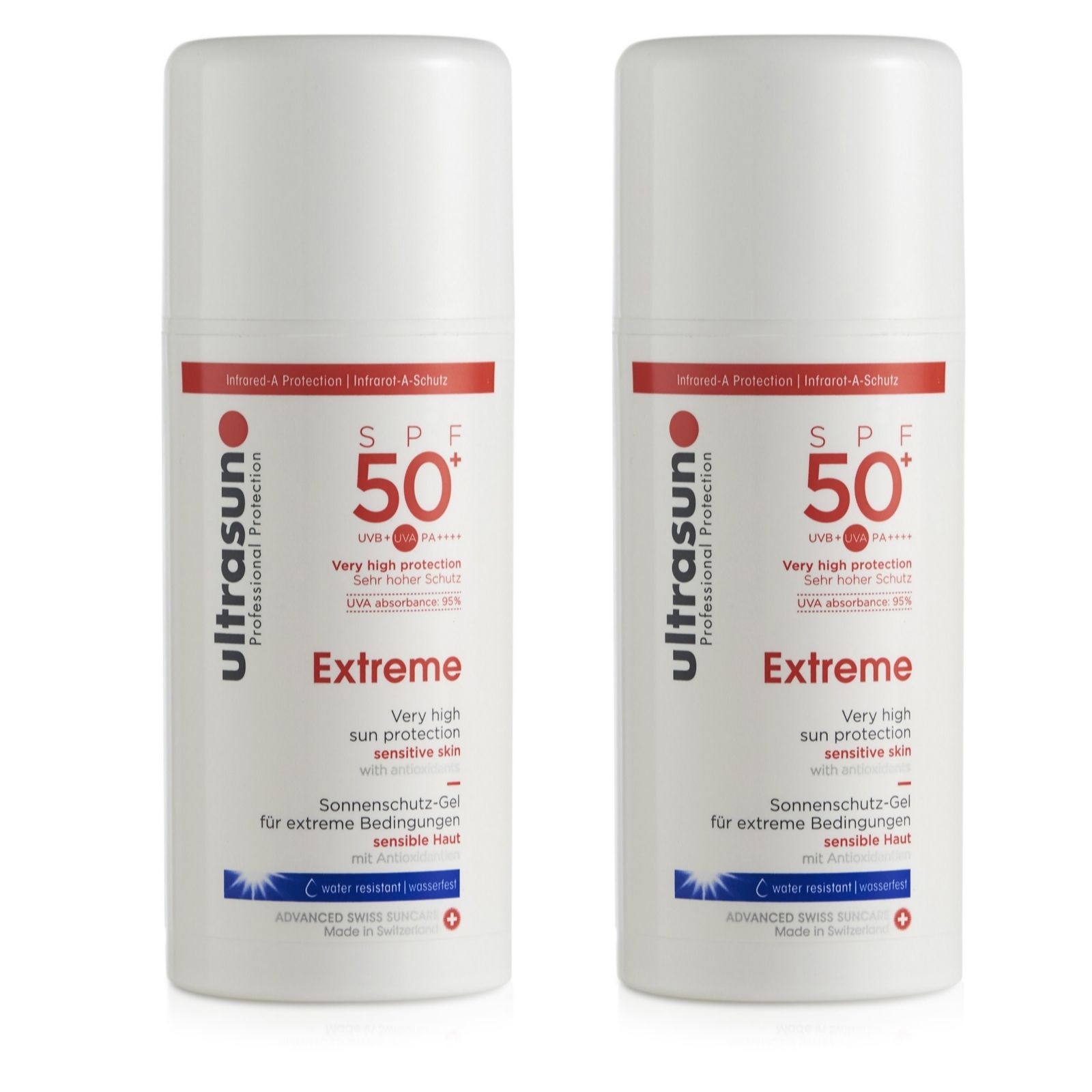Ultrasun Sun Protection Extreme SPF 50+ 100ml Duo QVC UK