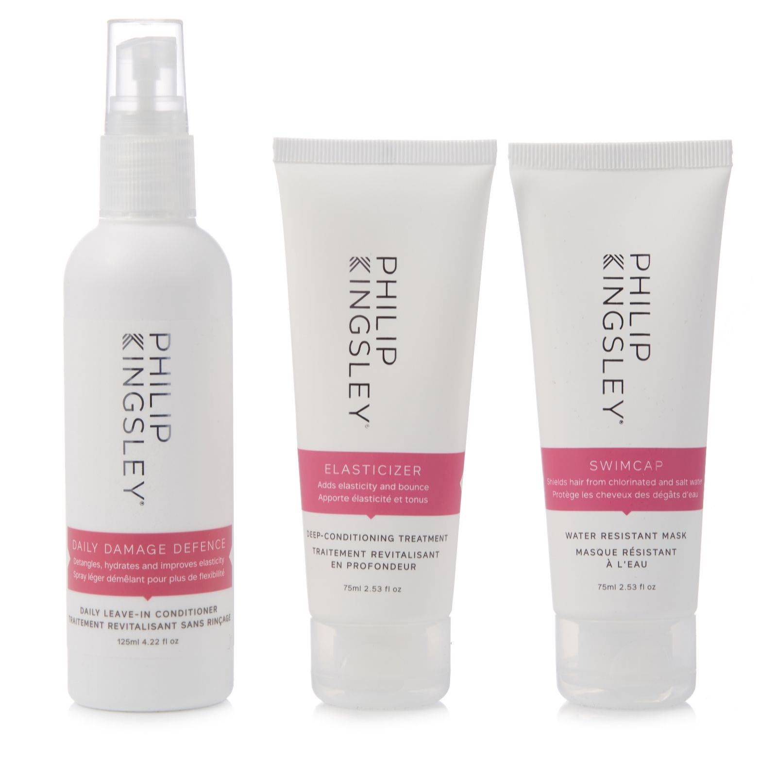 Philip Kingsley 3 Piece Summer Hair Essentials Collection QVC UK