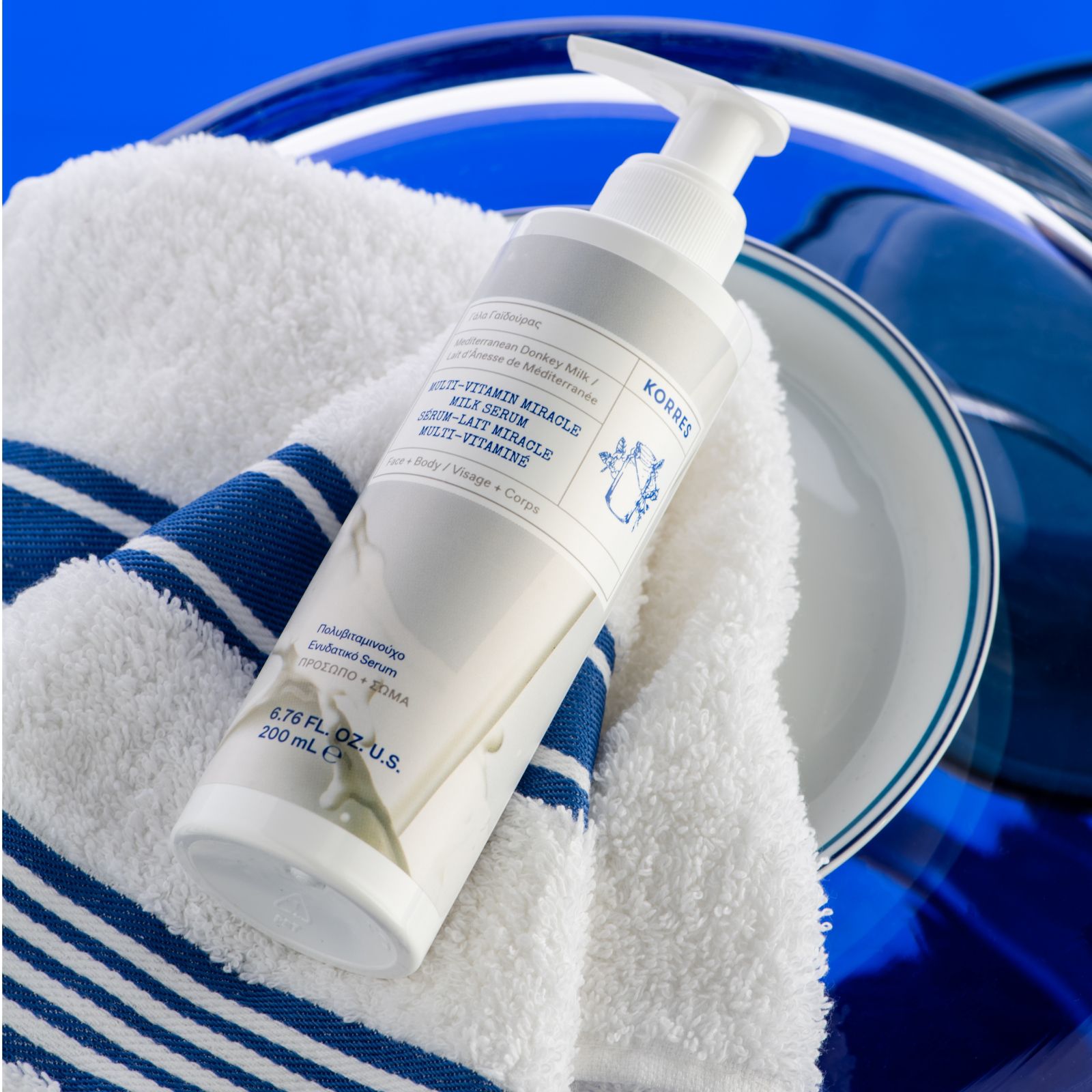 Korres Mediterranean Miracle Milk Serum for Face & Body QVC UK