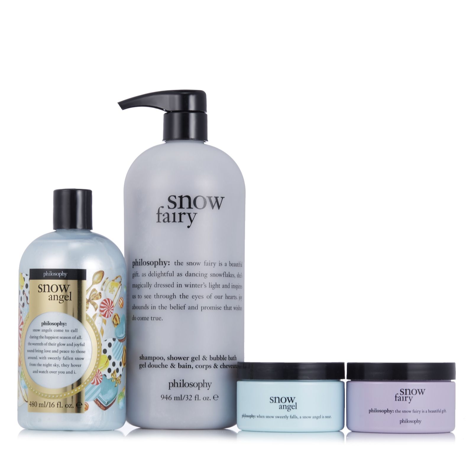 Philosophy 4 Piece Snow Fairy Bath & Body Collection - QVC UK