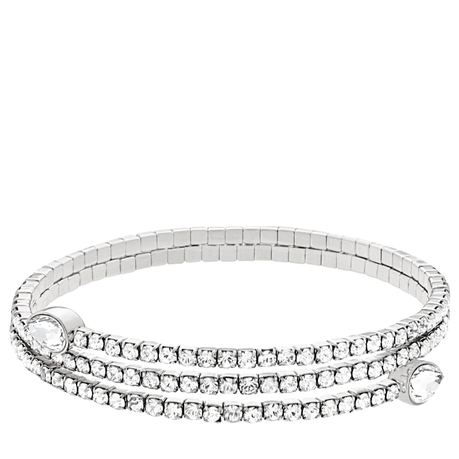 Swarovski Twisty Cuff Bracelet QVC UK