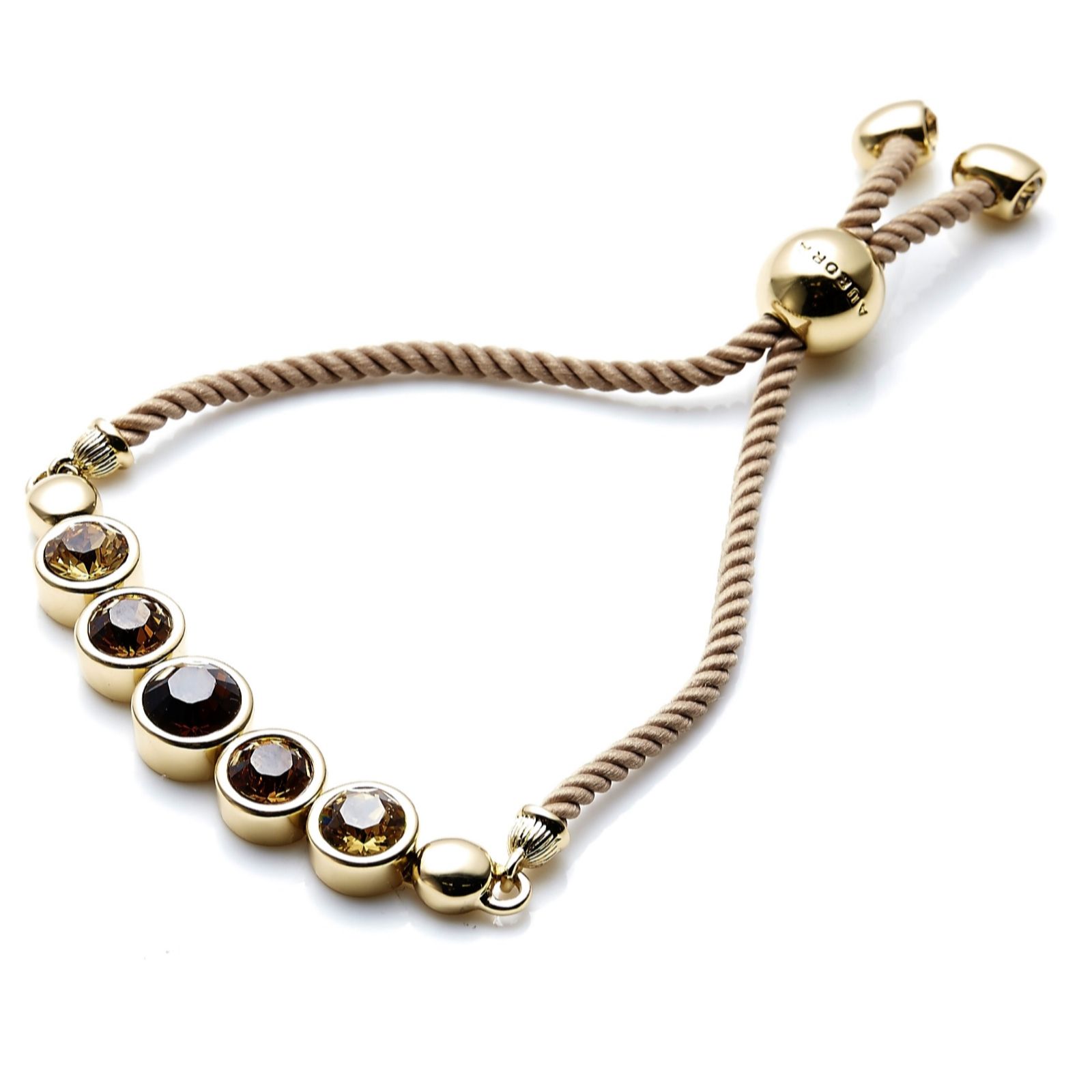 Aurora Swarovski Crystal Graduated 21cm Friendship Bracelet Page 1