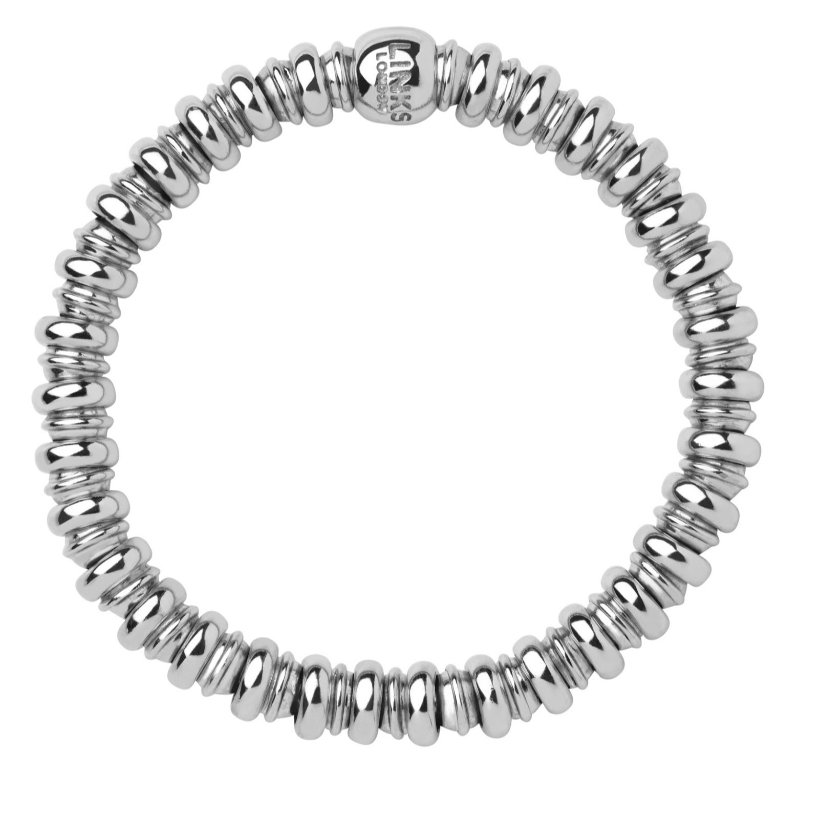 Links of London Sweetheart Bracelet Sterling Silver Page 1 QVC UK