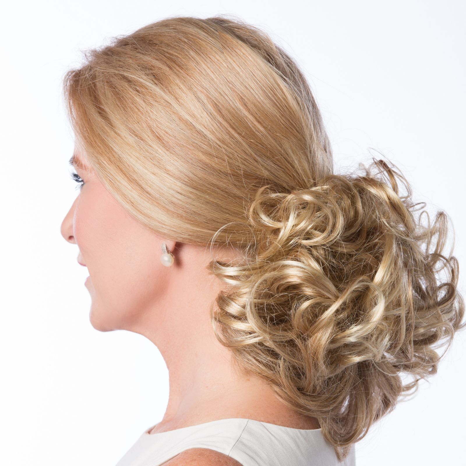 Toni Brattin's Hair Fabulous Twin Clip Petite Hair Piece QVC UK