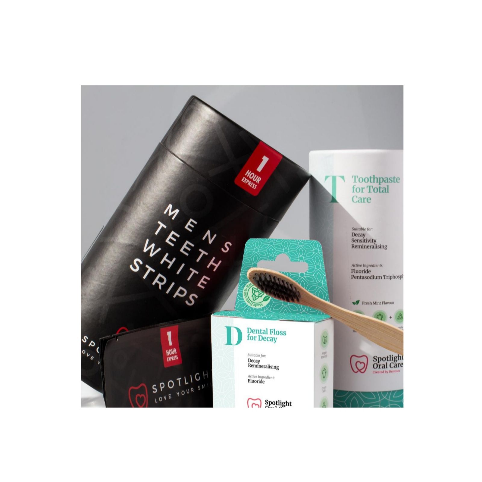 Spotlight Oral Care Mens Oral Care Bundle QVC UK