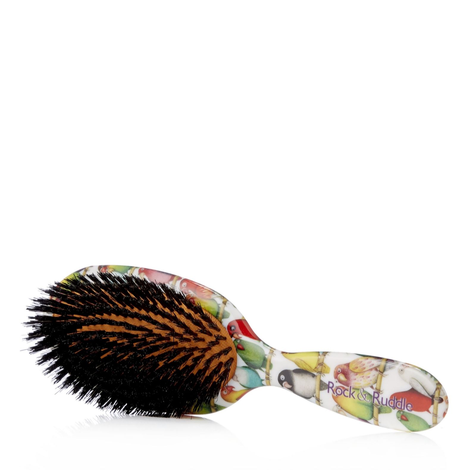 Rock & Ruddle Feather Friends Pure Bristle Hairbrush QVC UK