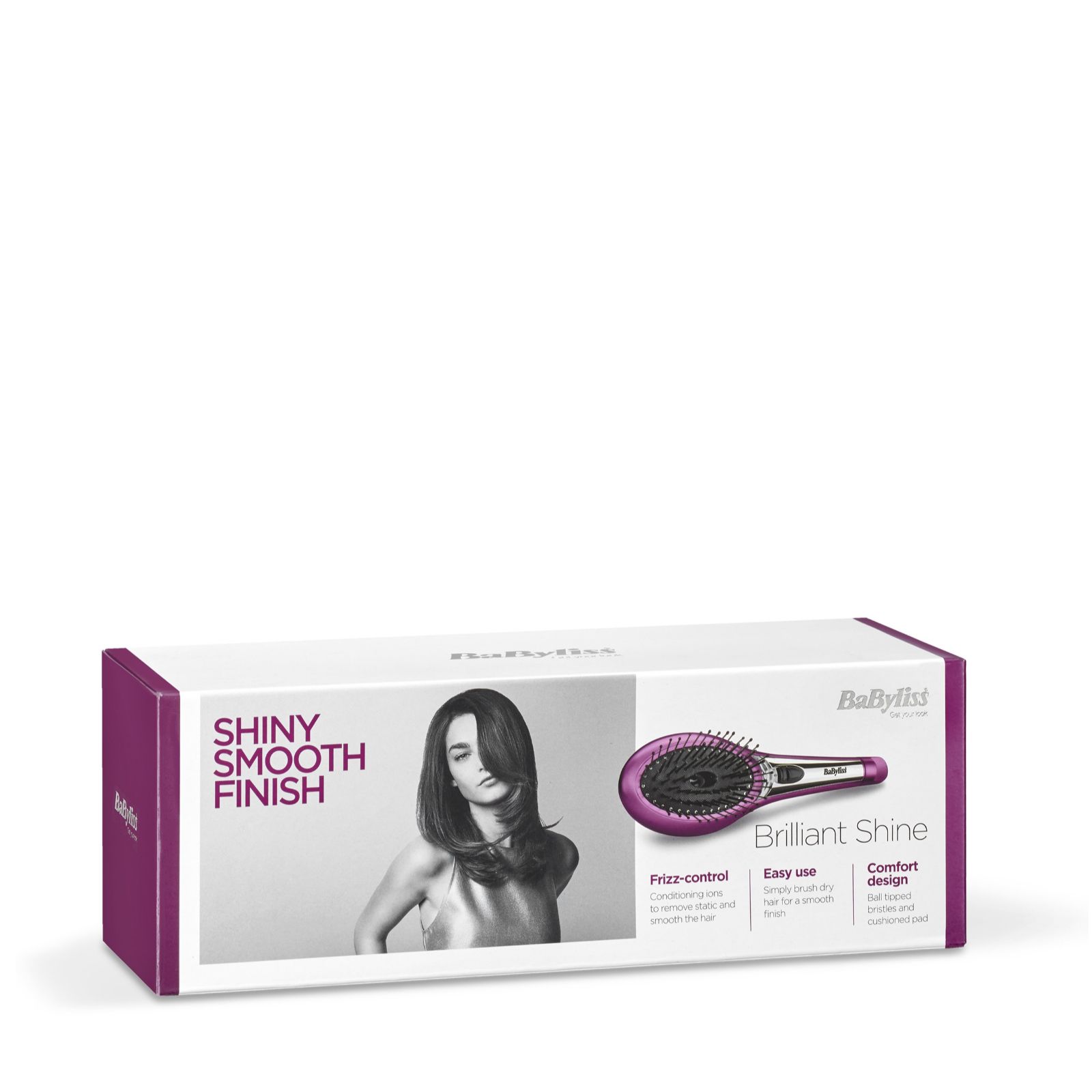 Babyliss Brilliant Shine Ionic Hair Brush Qvc Uk