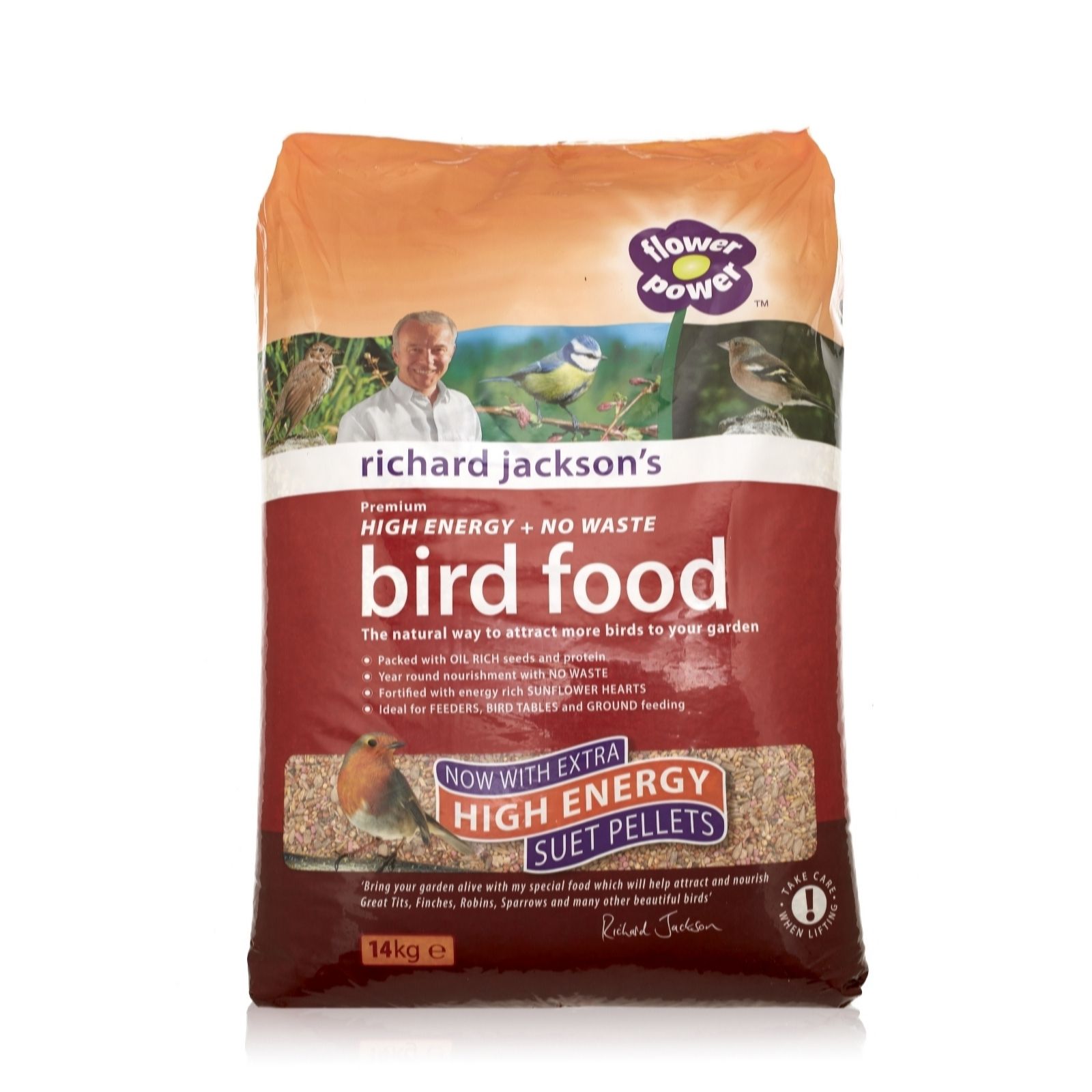 Richard Jackson's 14kg New Formula Premium High Energy Bird Food QVC UK
