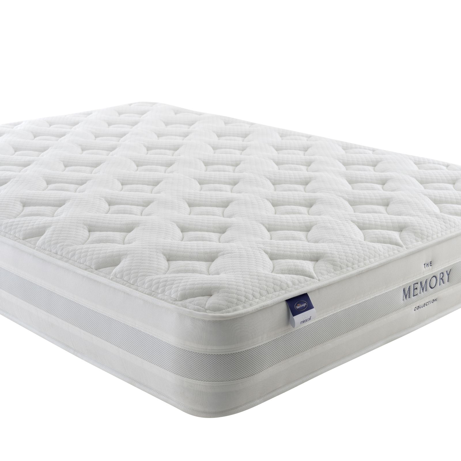 Silentnight Signature Miracoil Memory 782 Spring Mattress QVC UK