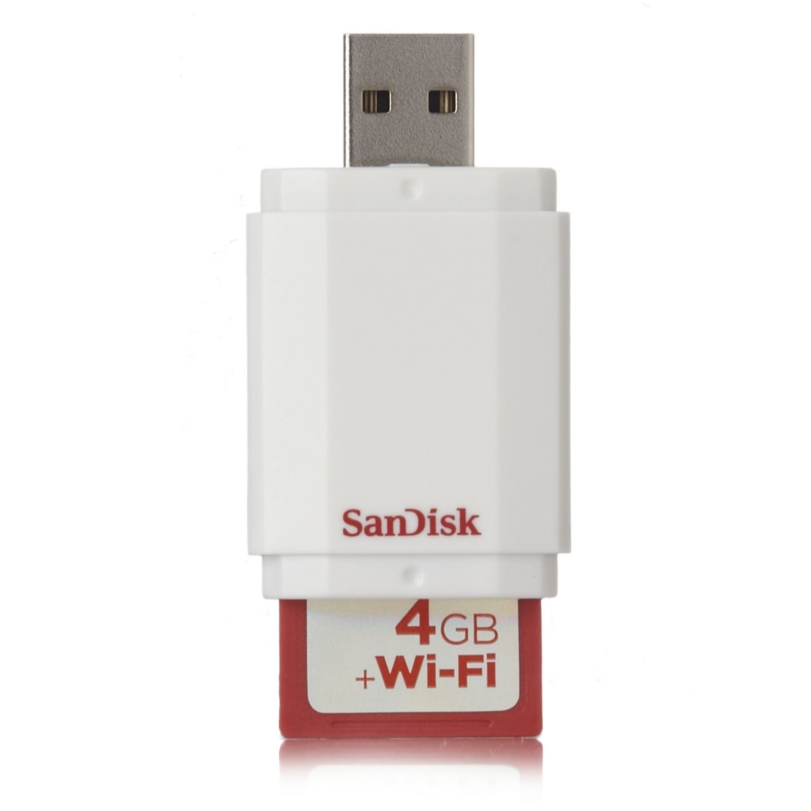 SanDisk EyeFi 4GB Wireless SDHC Memory Card with USB Adapter QVC UK