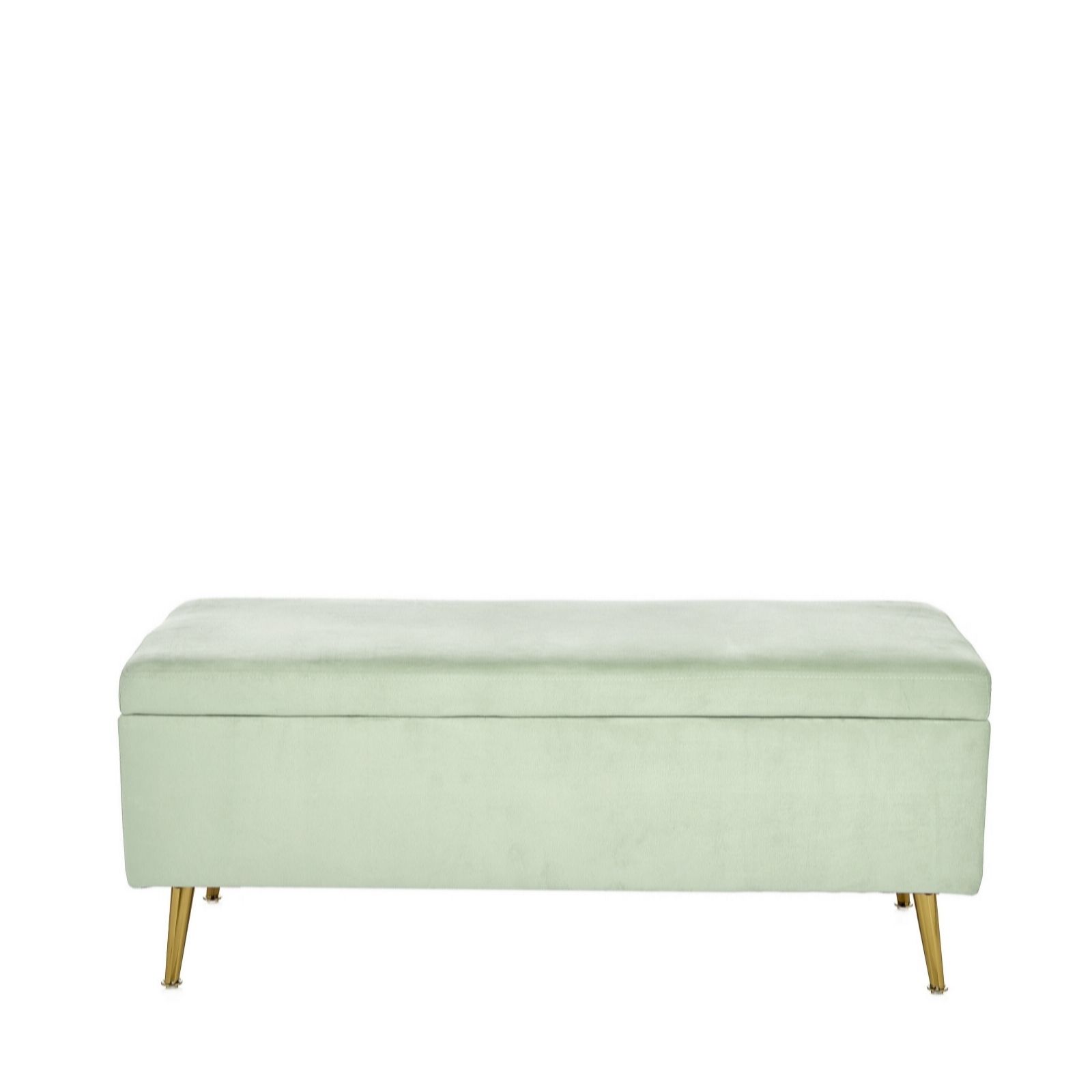 Alison Cork Velvet Storage Ottoman QVC UK