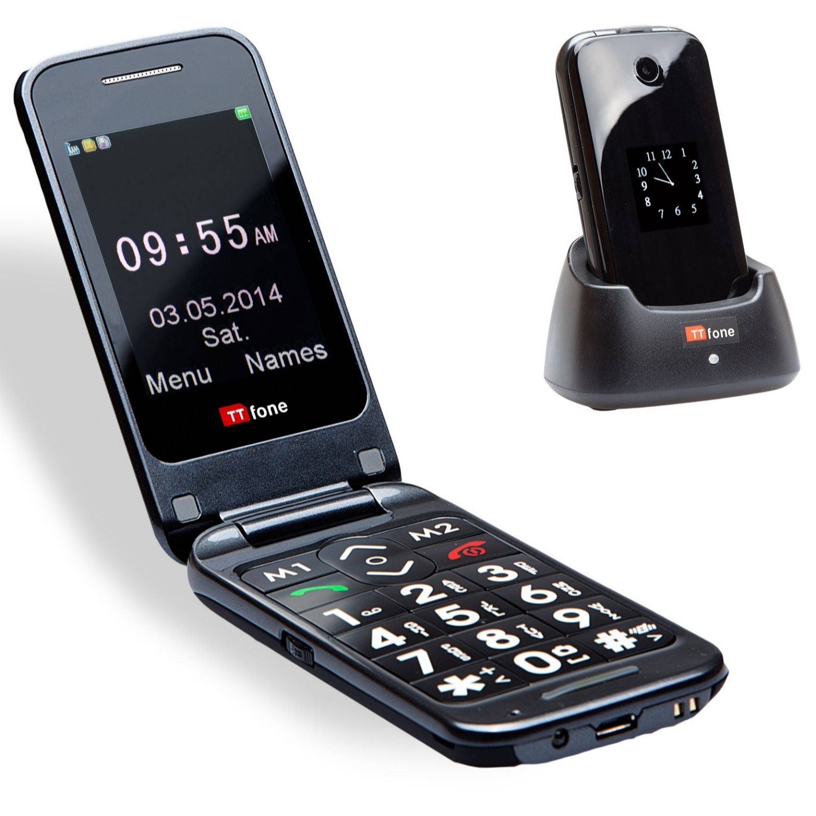 TTFone TT31 Venus Big Button Mobile Phone Page 1 QVC UK