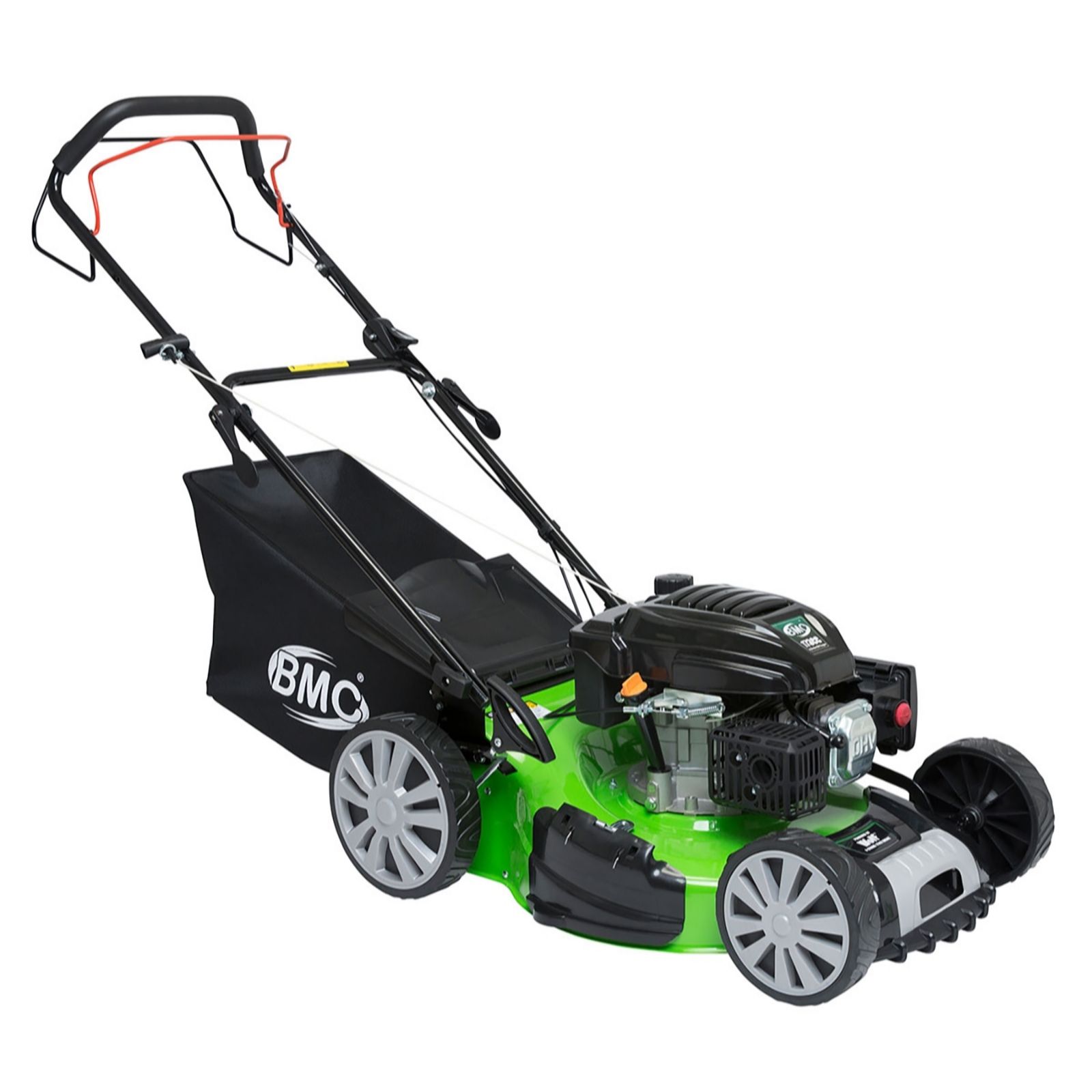 BMC Lawn Racer Green 510 20" Turbo Vac Lawnmower QVC UK