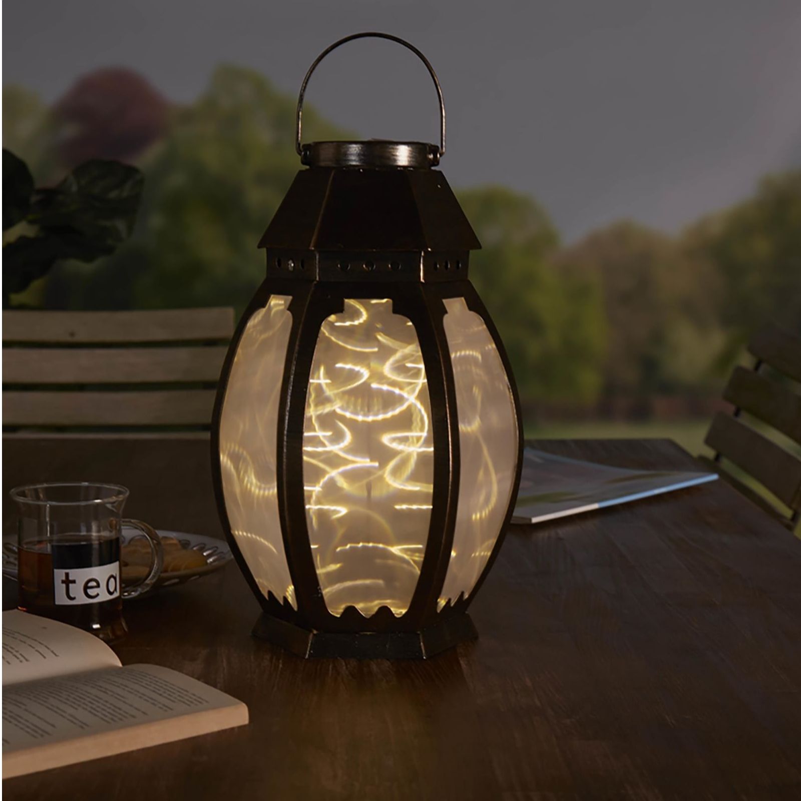 Luxform Rotating Lantern QVC UK