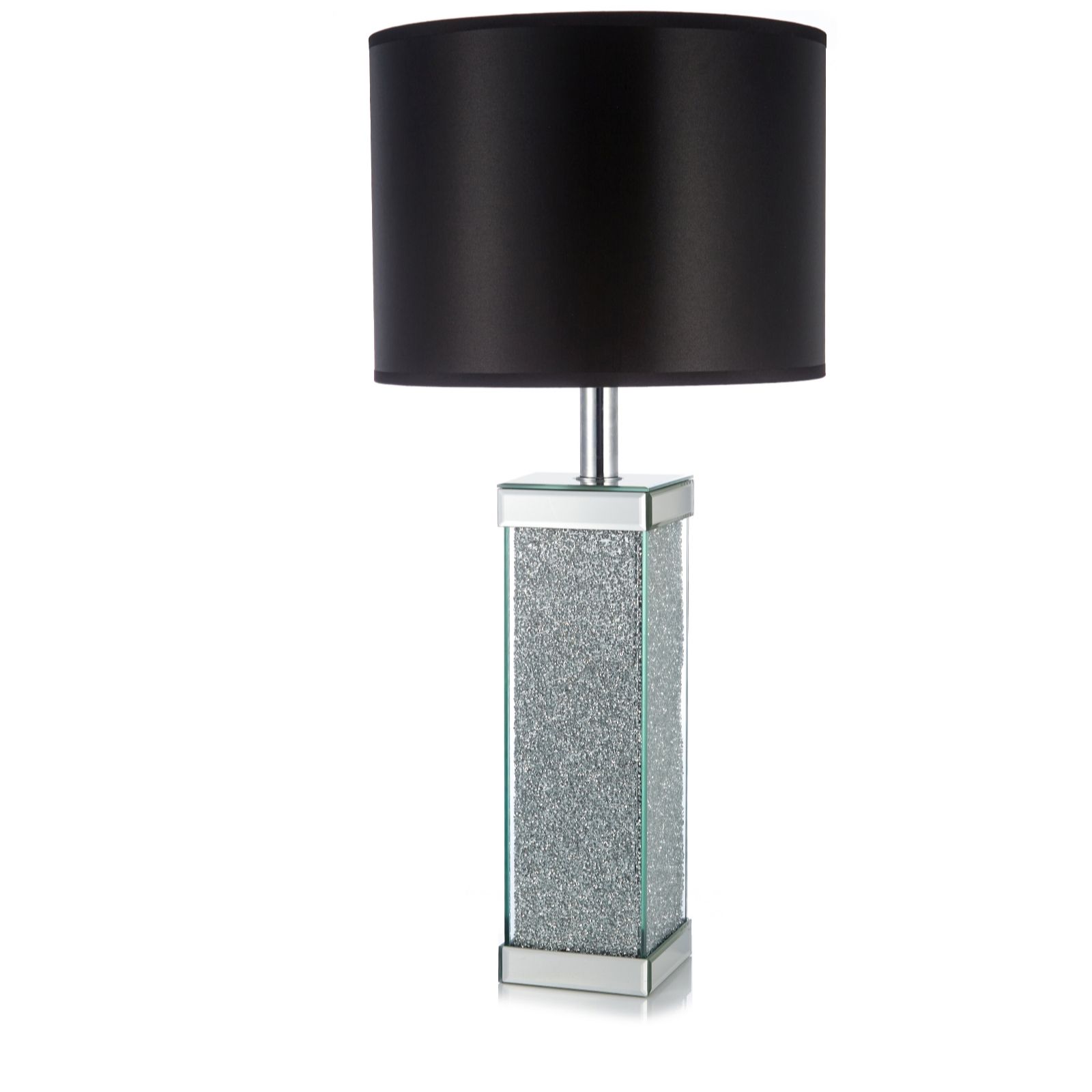 JM by Julien Macdonald Encapsulated Crystal Lamp & Shade QVC UK
