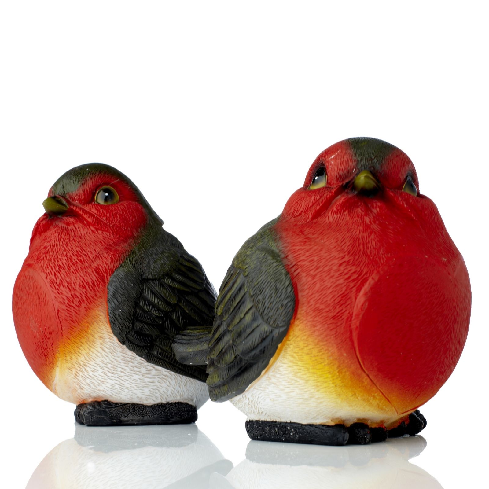 Smart Solar Set of 2 Solar Powered Decorative Robin Lights | QVCUK.com