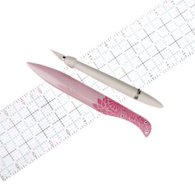 Martha Stewart Bone Folder, Craft Knife and Ruler - QVC UK