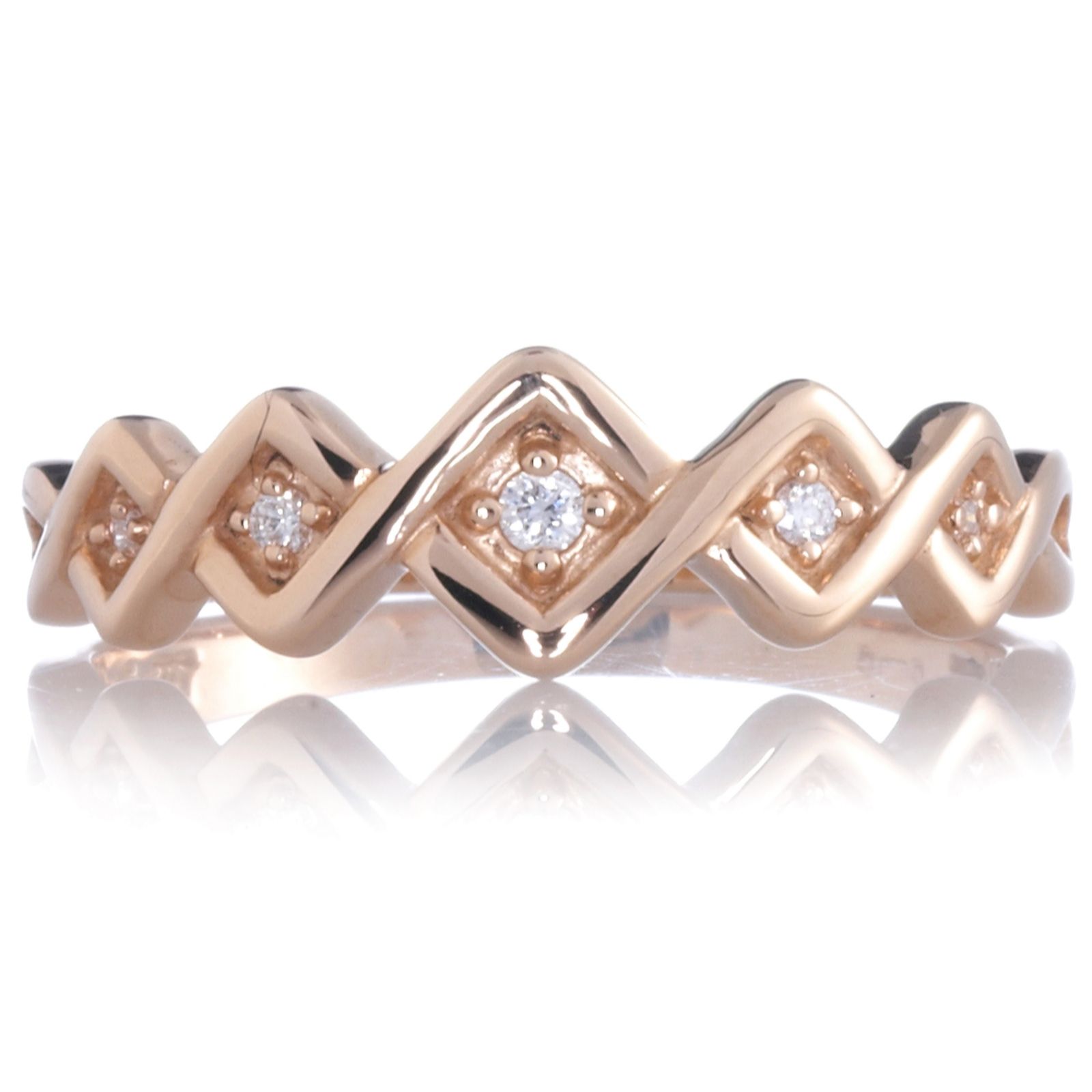 Clogau Gold 18ct Diamond Anniversary Ring QVC UK