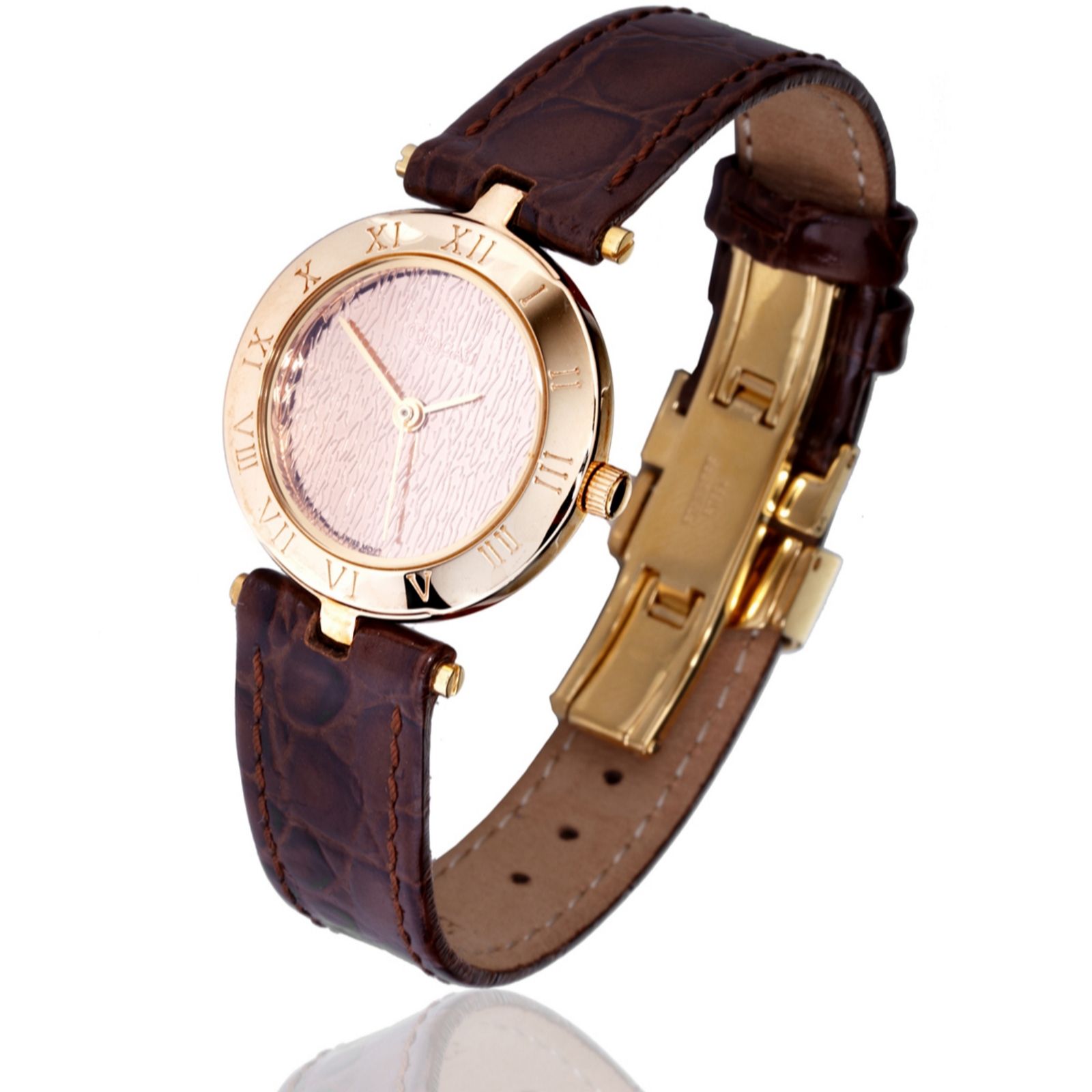 Clogau 9ct Ladies Watch With Solid Rose Gold Face QVC UK