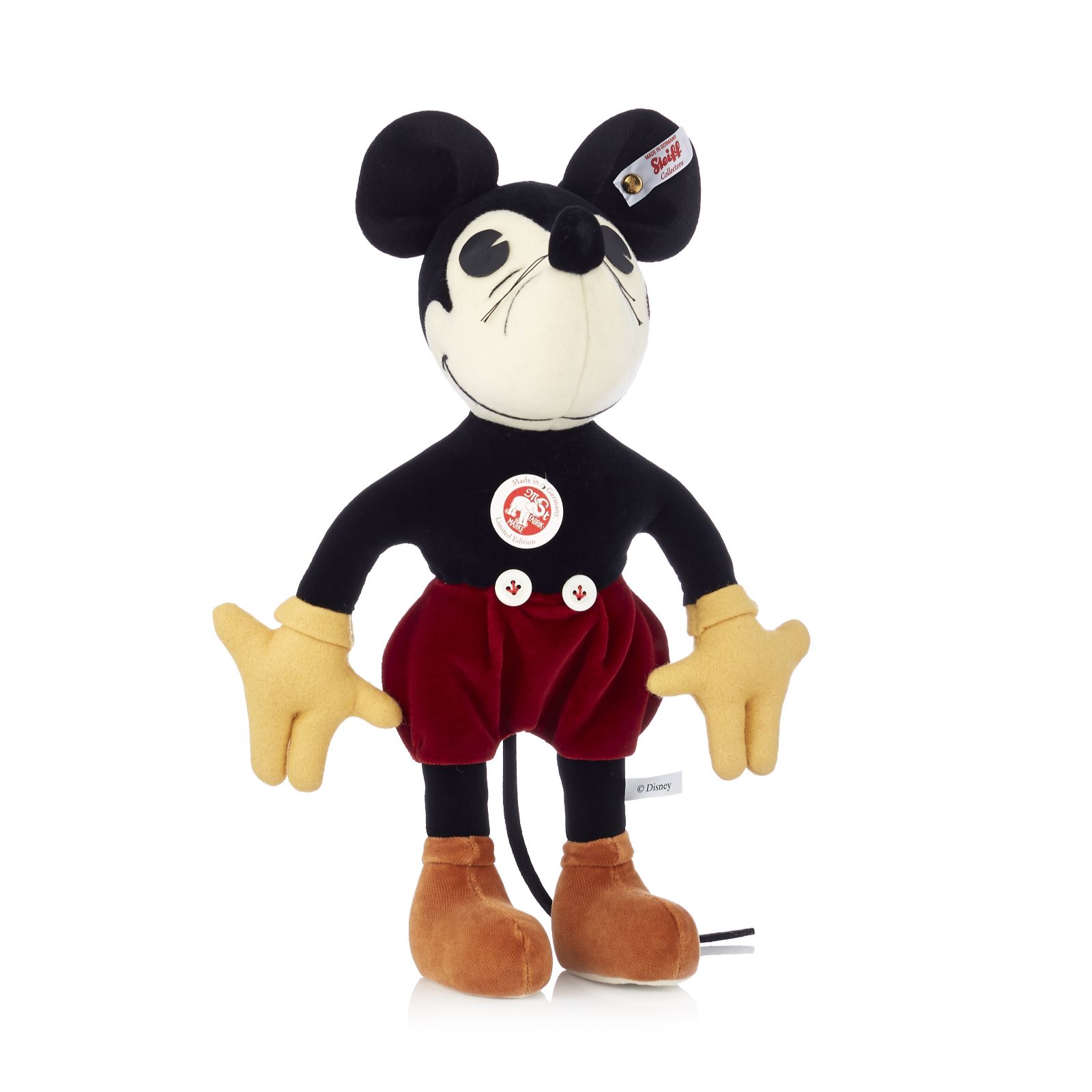 Outlet Disney Steiff Limited Edition 1932 Mickey Mouse - QVC UK