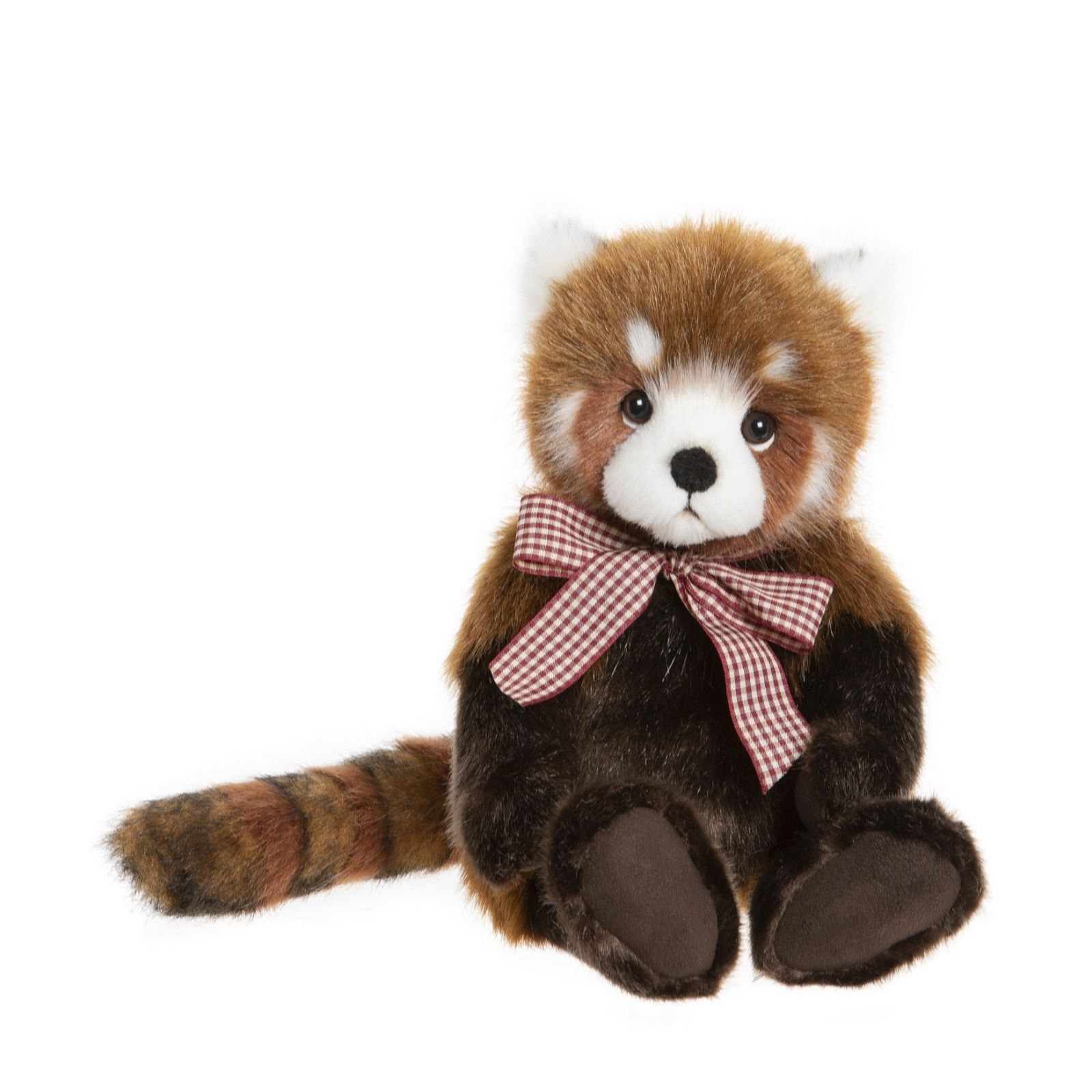 red panda teddy bear