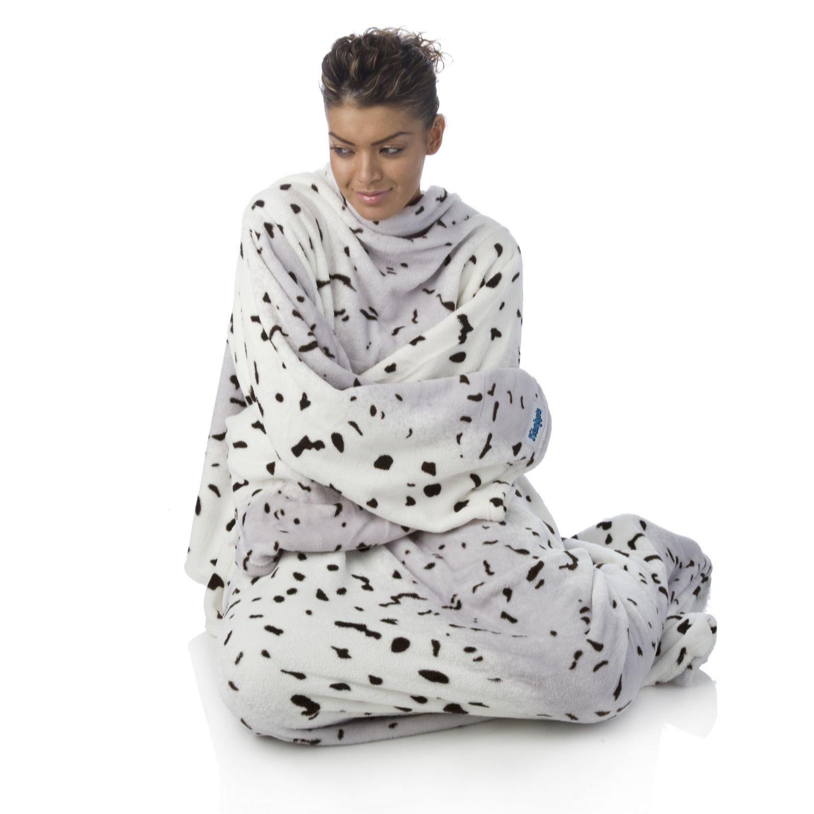 The Slanket Extra Plush Wearable Blanket with Hand & Foot Pockets QVC UK