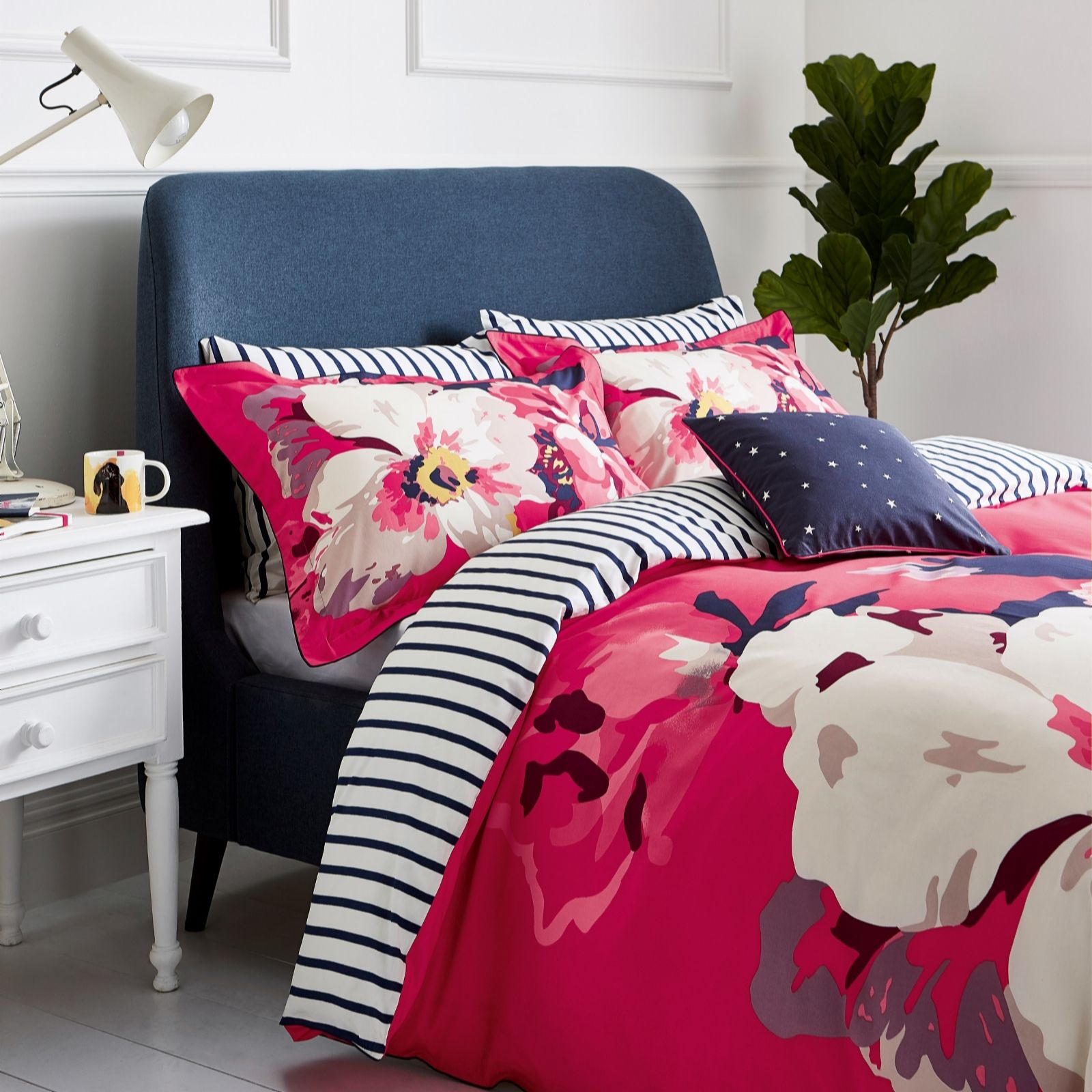 Joules Bircham Bloom 3 Piece Duvet Set QVC UK