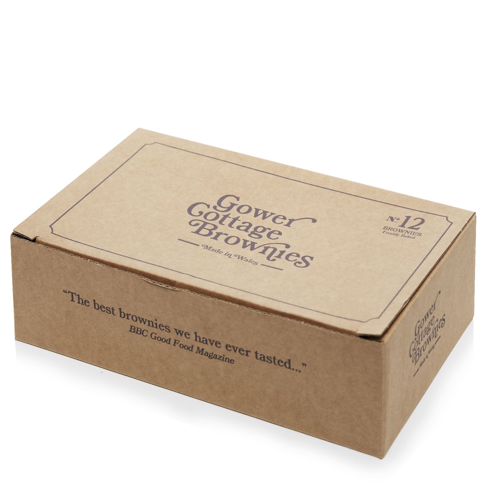 Gower Cottage 12 Chocolate Brownies & Salted Caramel Blondie Butter