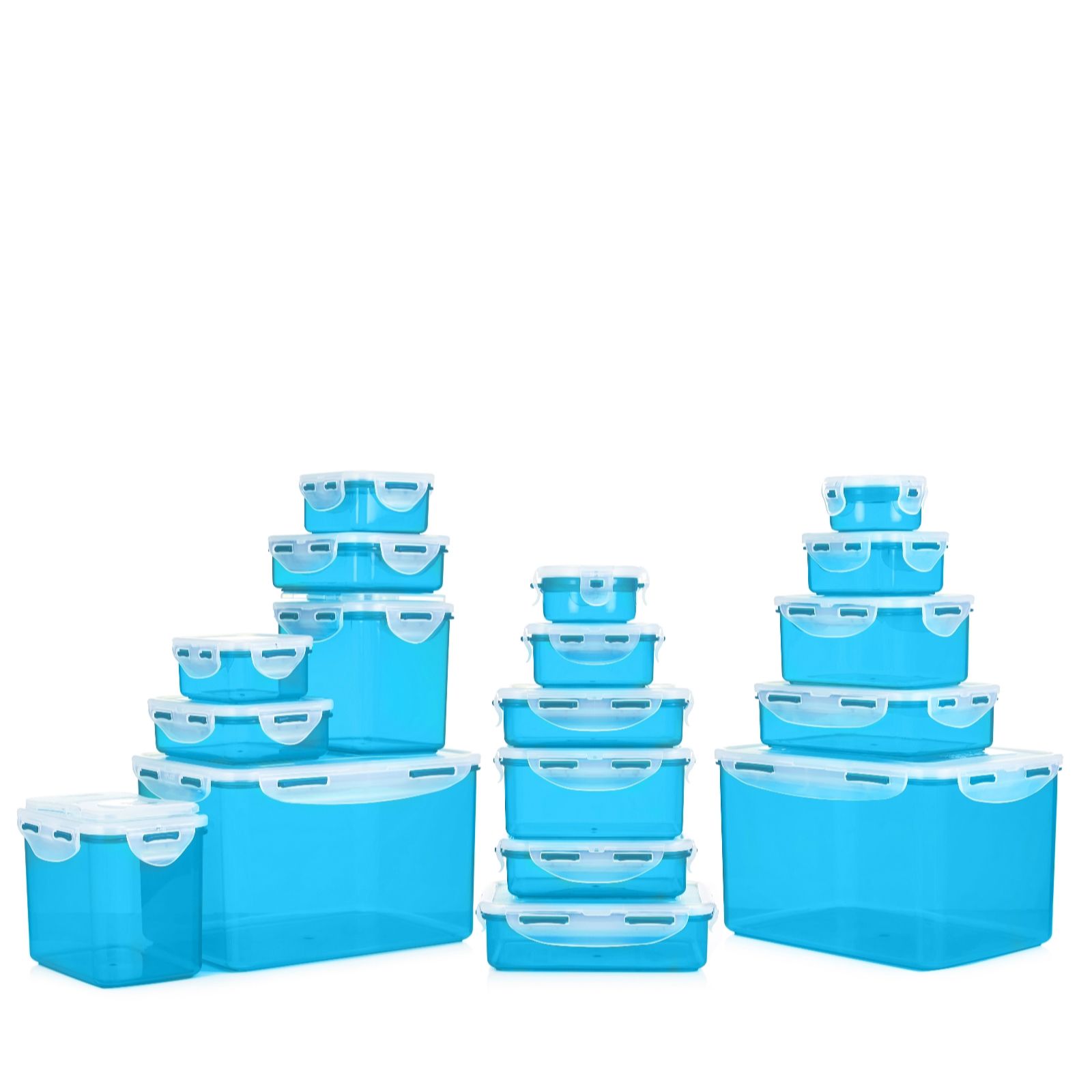 Lock & Lock 18 Piece Assorted Storage Set QVC UK