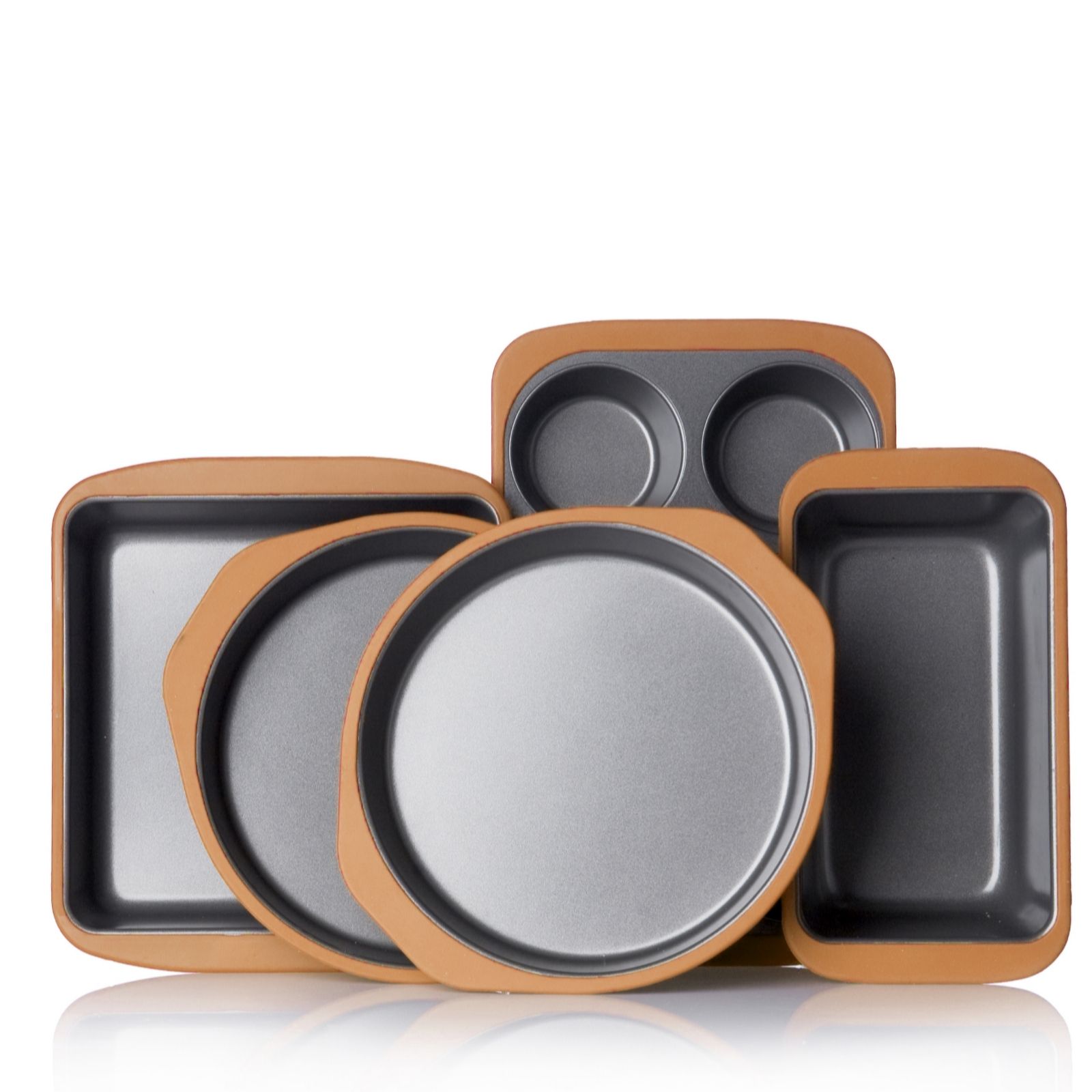 Technique 5 Piece Metal and Silicone Bakeware Set Page 1 QVC UK