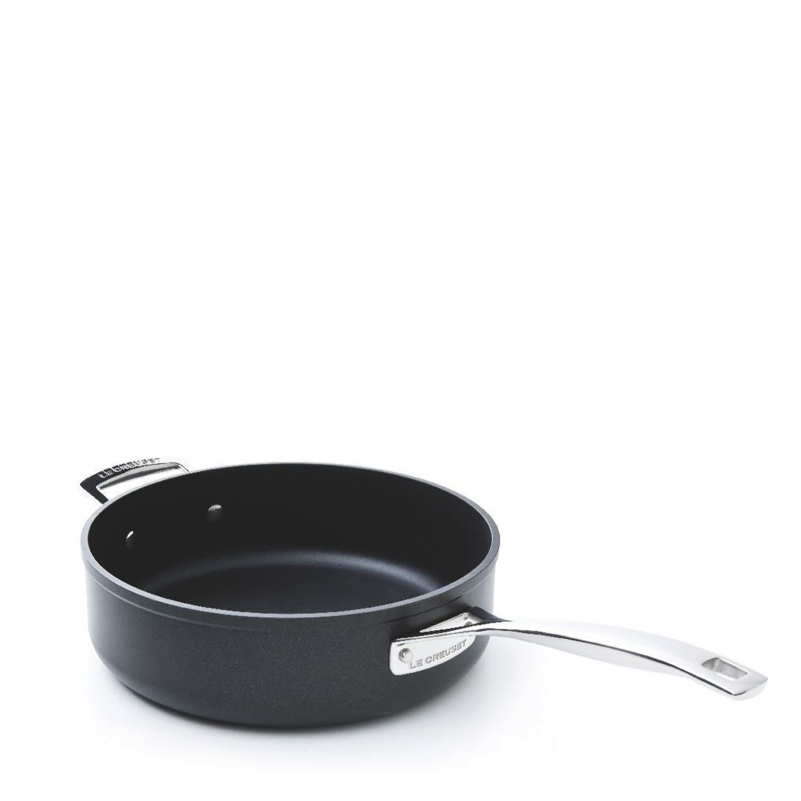 Le Creuset Toughened NonStick 3 Piece Fry & Saute Pan Set QVC UK