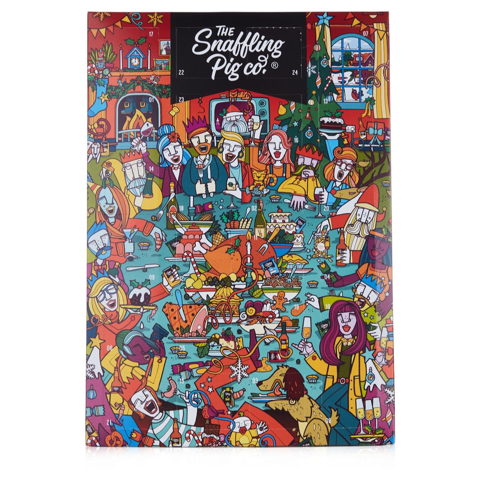 the-snaffling-pig-pork-crackling-advent-calendar-qvc-uk