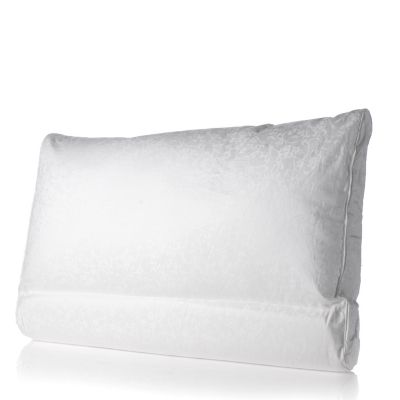 Memory Foam and Fibre Neck Roll Pillow | QVCUK.com