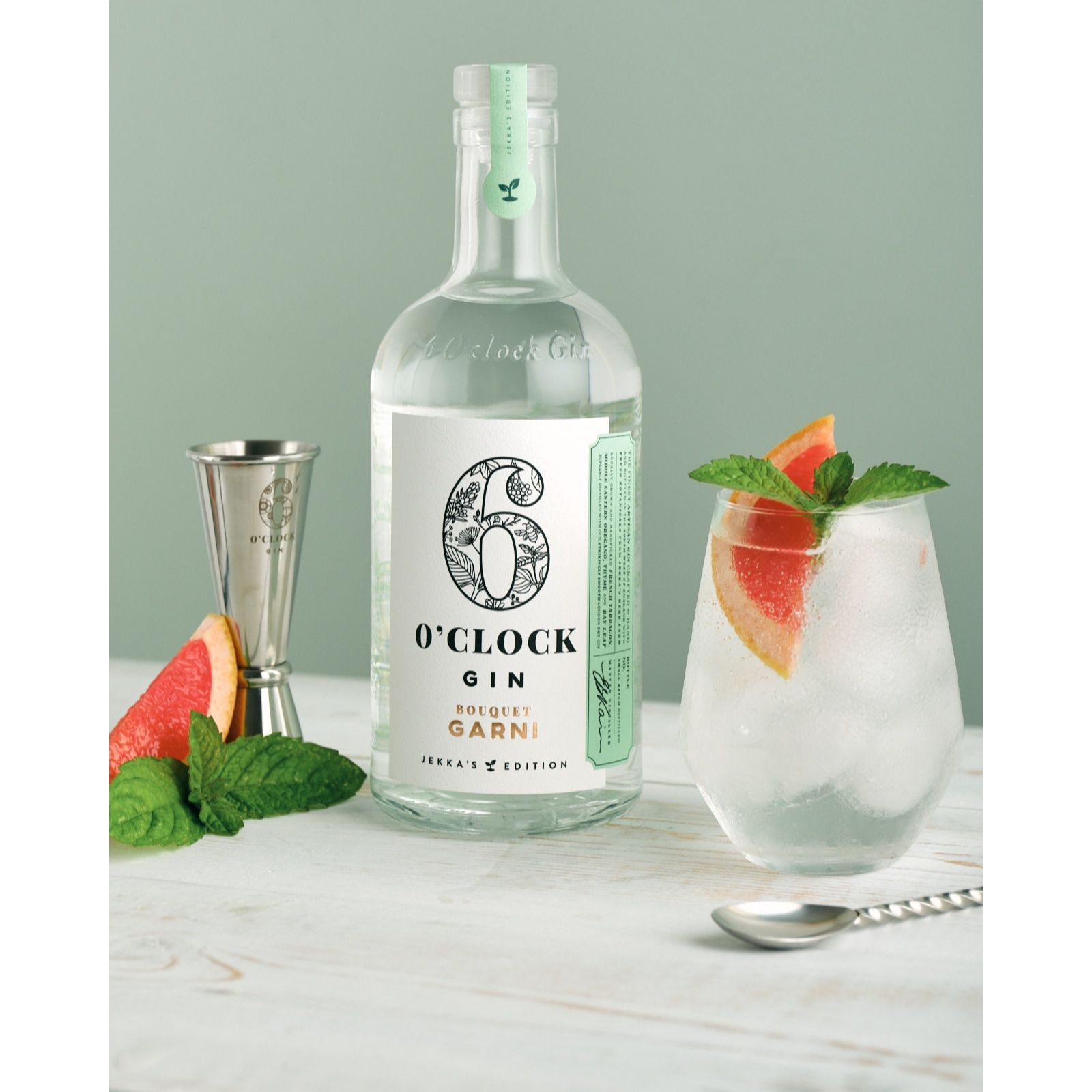 6 O'Clock Gin 700ml Jekka's Limited Edition Gin - QVC UK