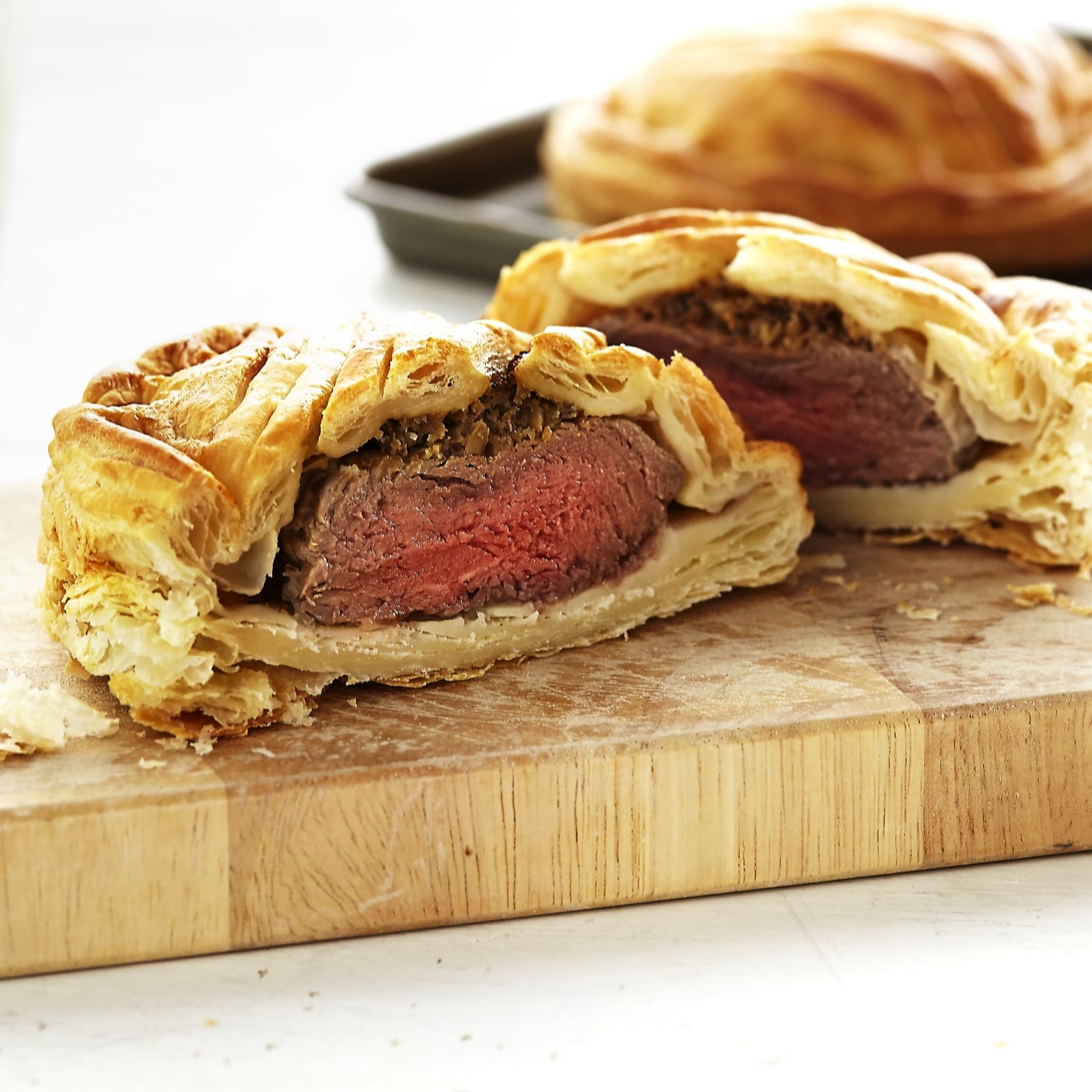 Simple Simon's 4 x 225g Individual Beef Wellingtons QVC UK